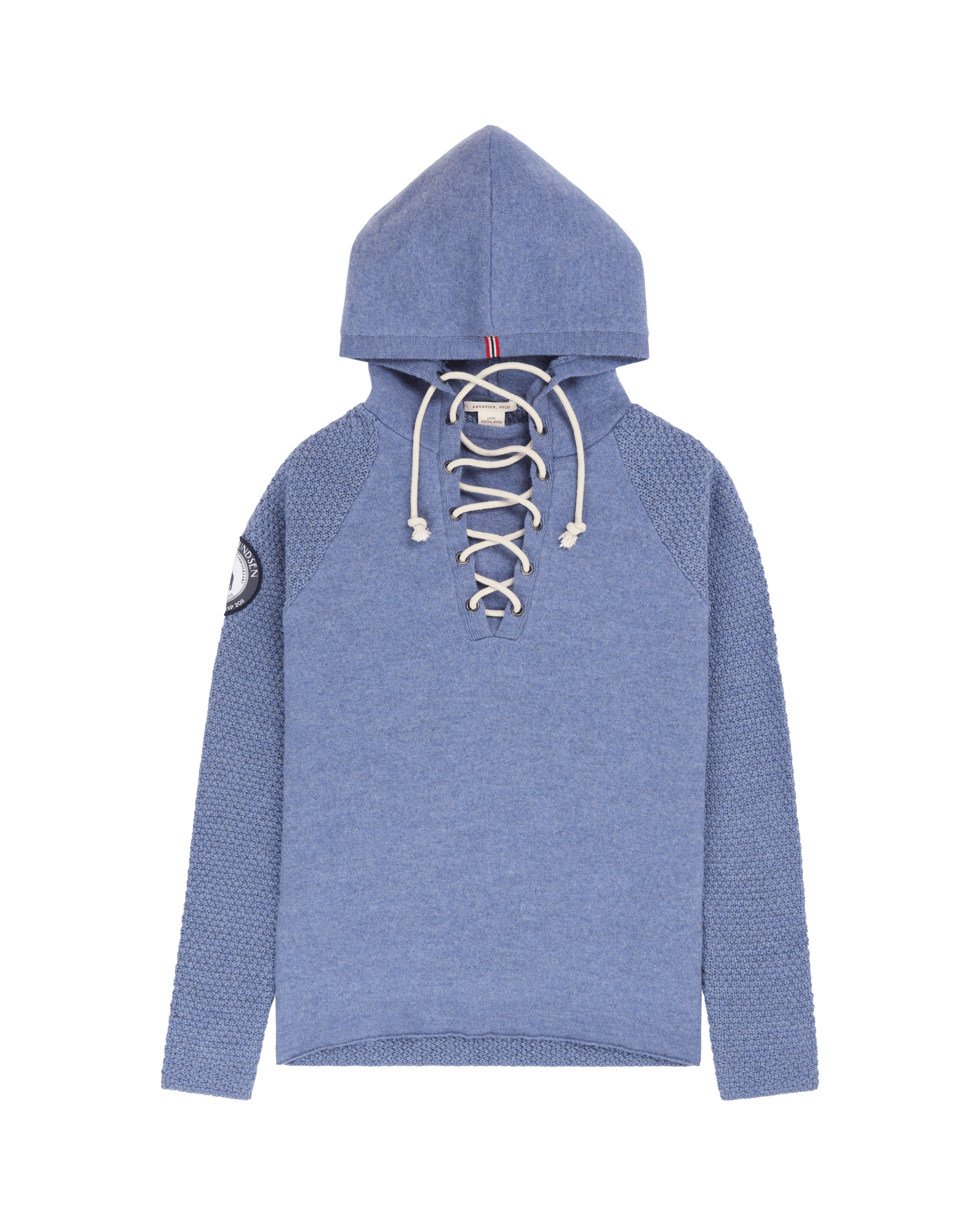 BOILED HOODIE LACED WOMENS  535 Denim Blue