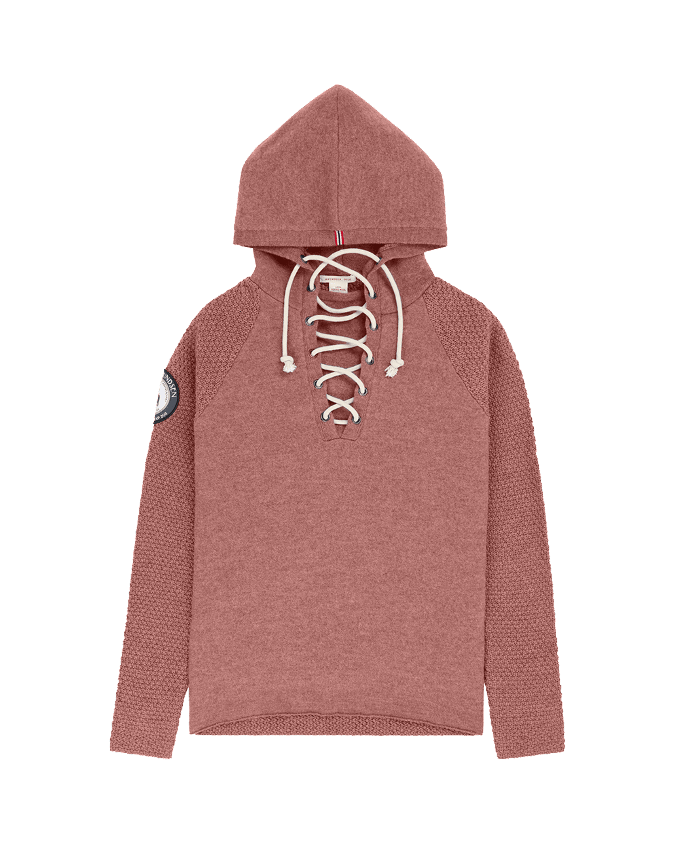 BOILED HOODIE LACED WOMENS  190 Peony Pink