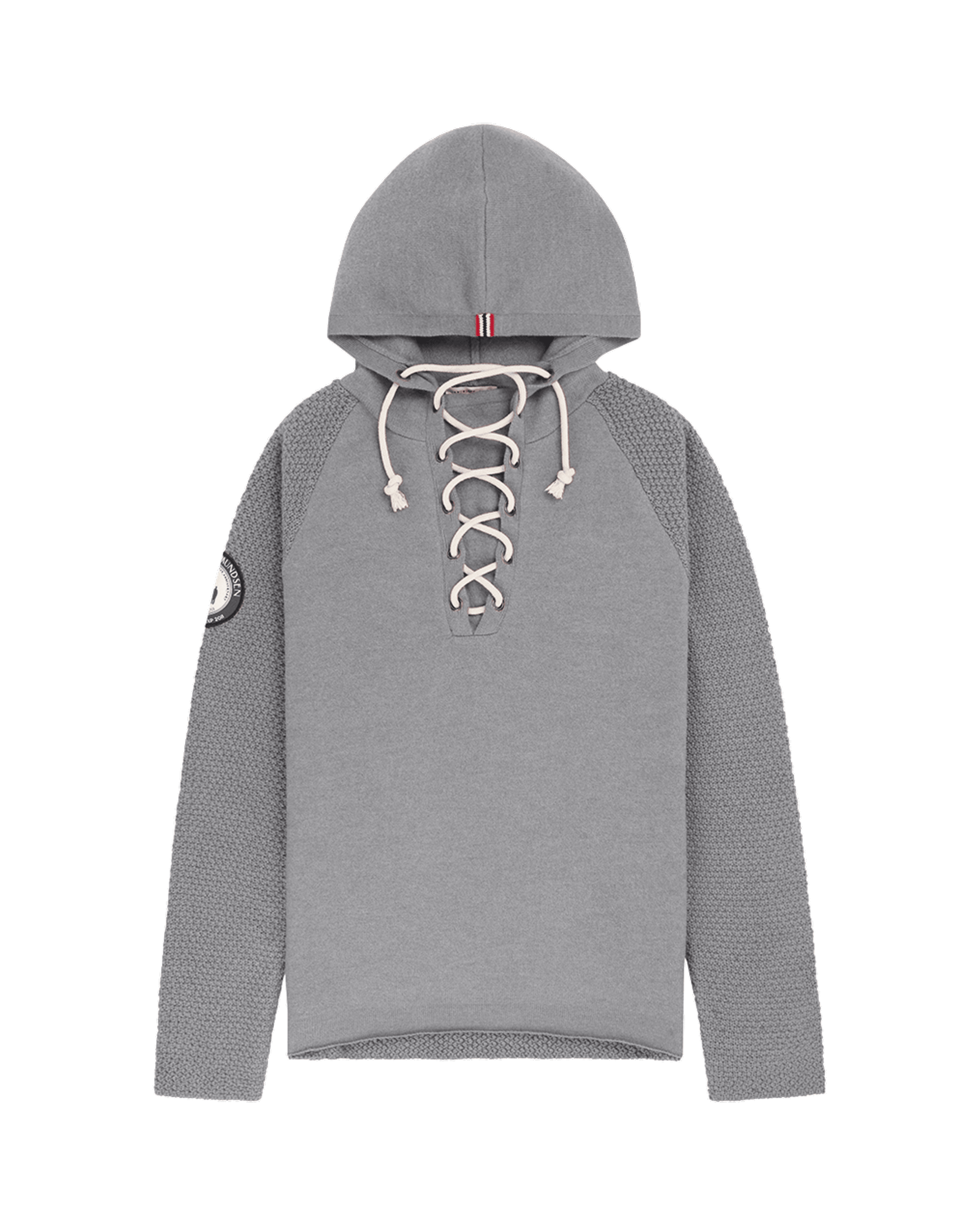 BOILED HOODIE LACED MENS  800 Light Grey