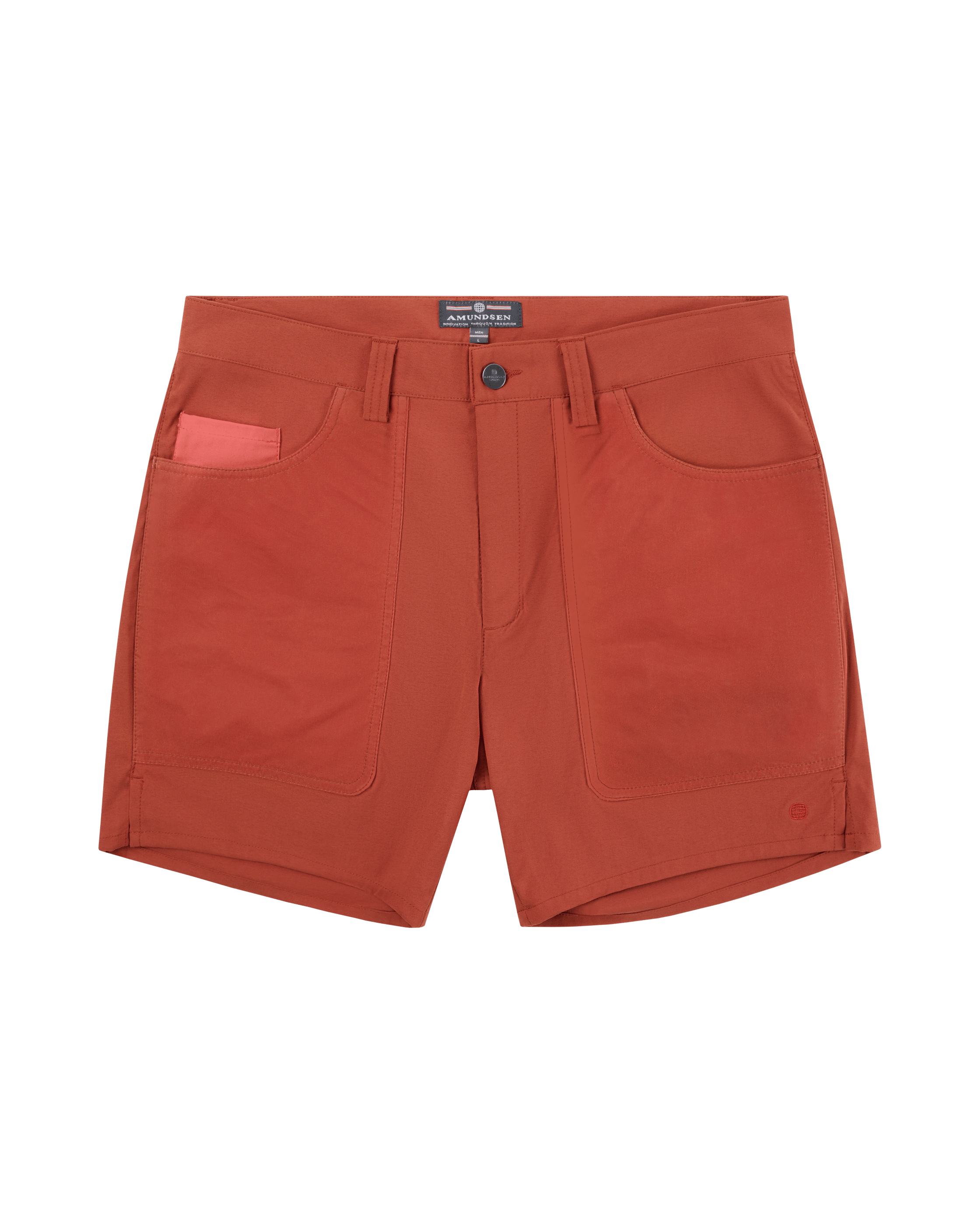 7INCHER FIELD SHORTS MENS MONOCHROME  164 Terra Red/Red