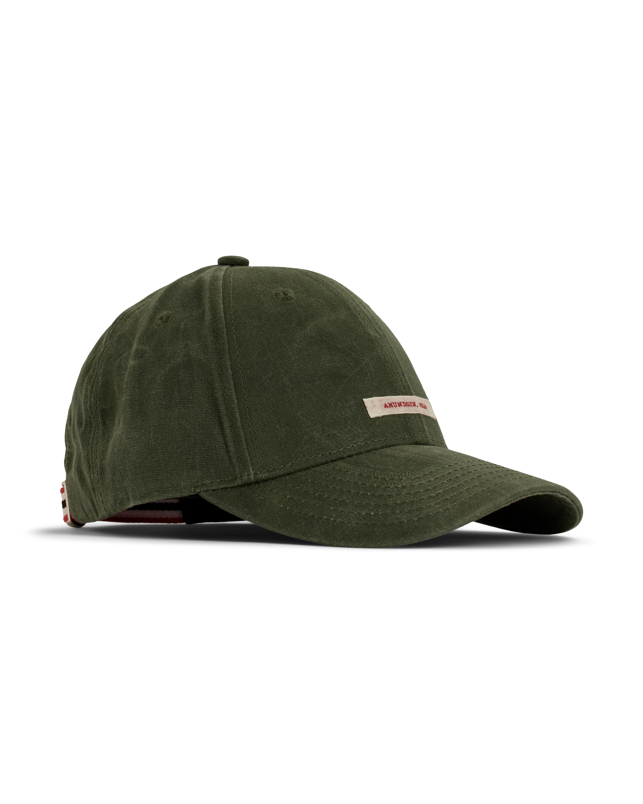 WAXED COTTON CAP  450 Olive/Patch