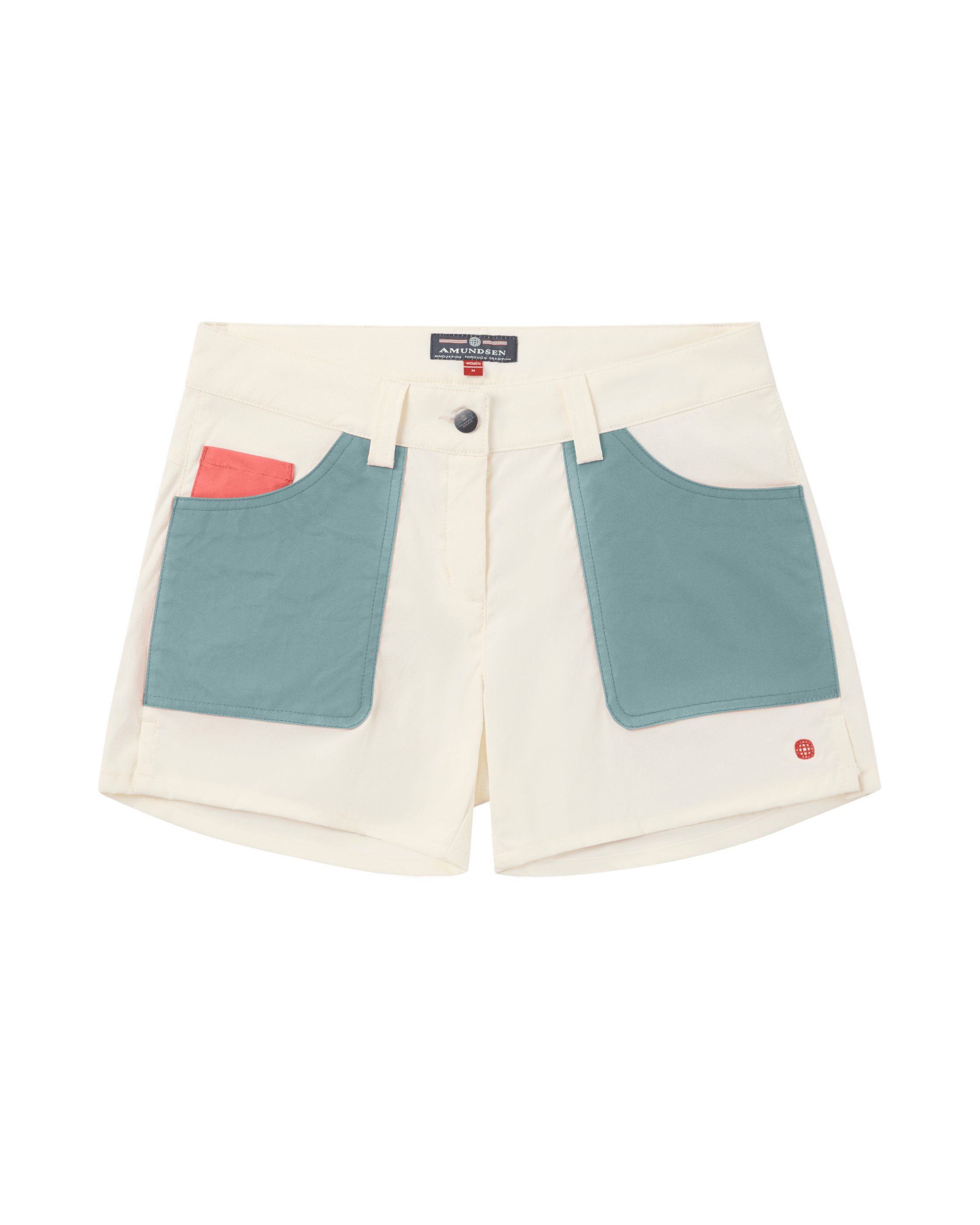 5INCHER FIELD SHORTS WOMENS  014 Offwhite/Stormy Blue
