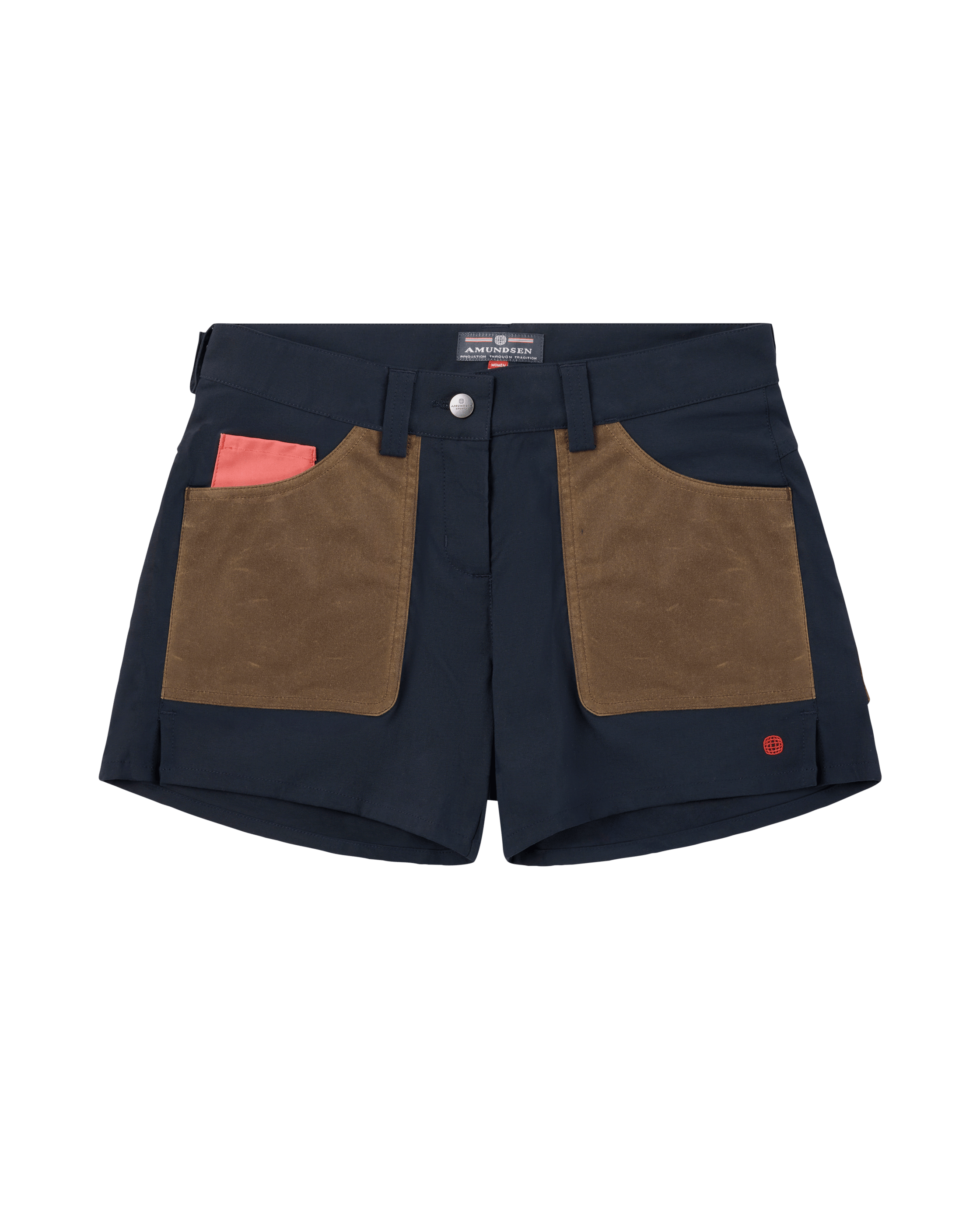 5INCHER FIELD SHORTS WOMENS  590 Faded Navy/Tan