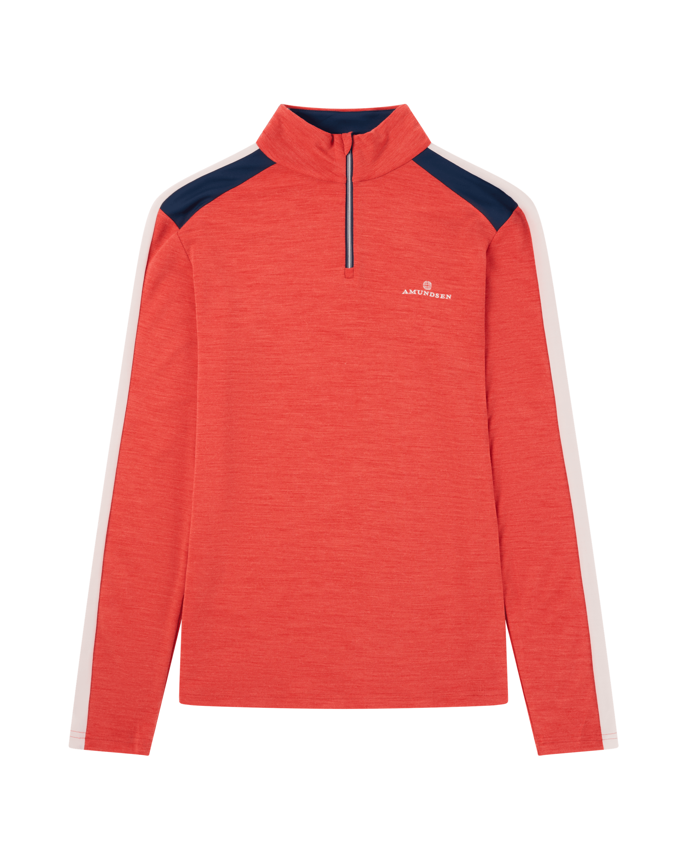 5MILA HALF ZIP MENS  160 Weathered Red