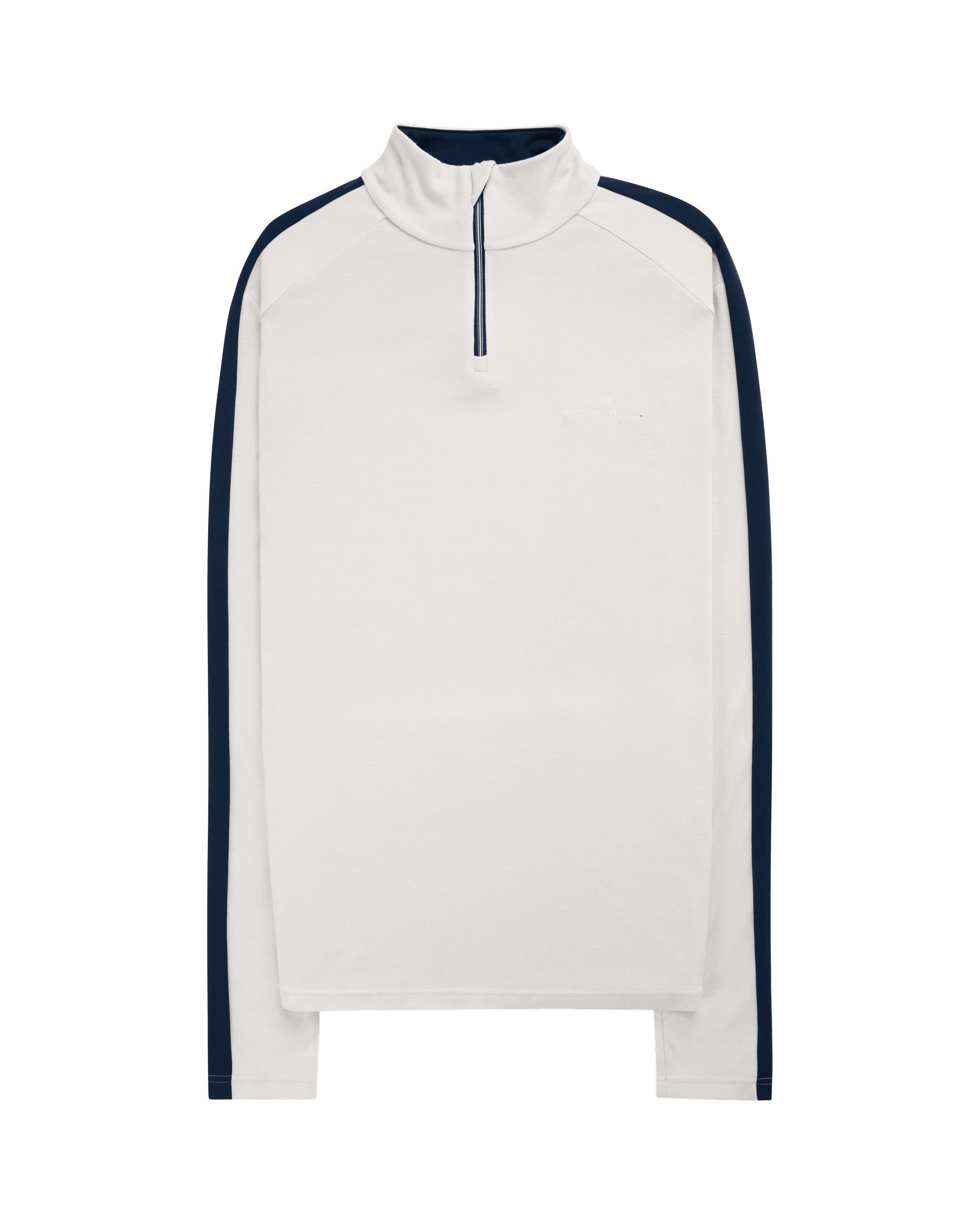 5MILA HALF ZIP MENS  003 White