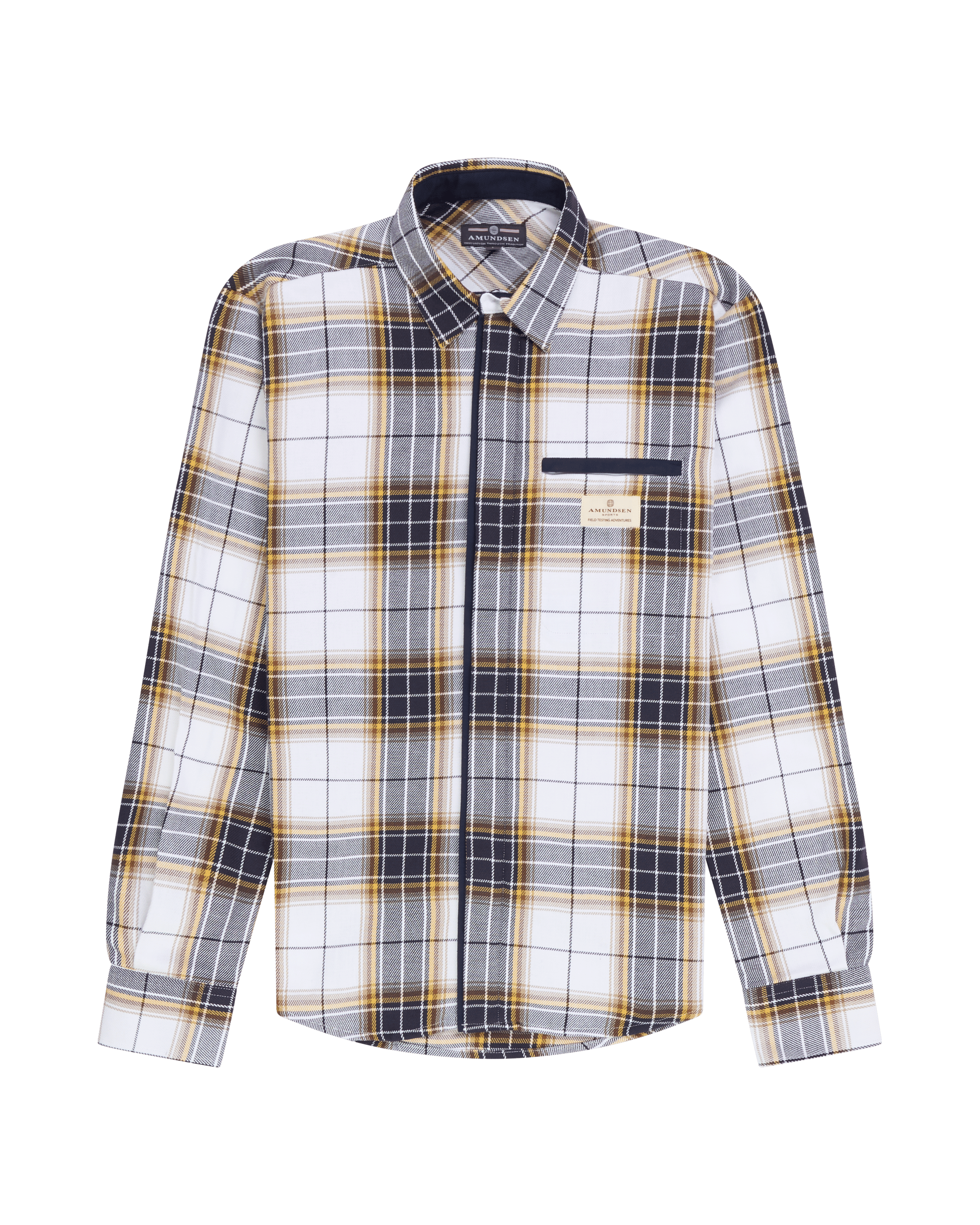 SKAUEN FIELD SHIRT MENS  233 Antarctic Tartan