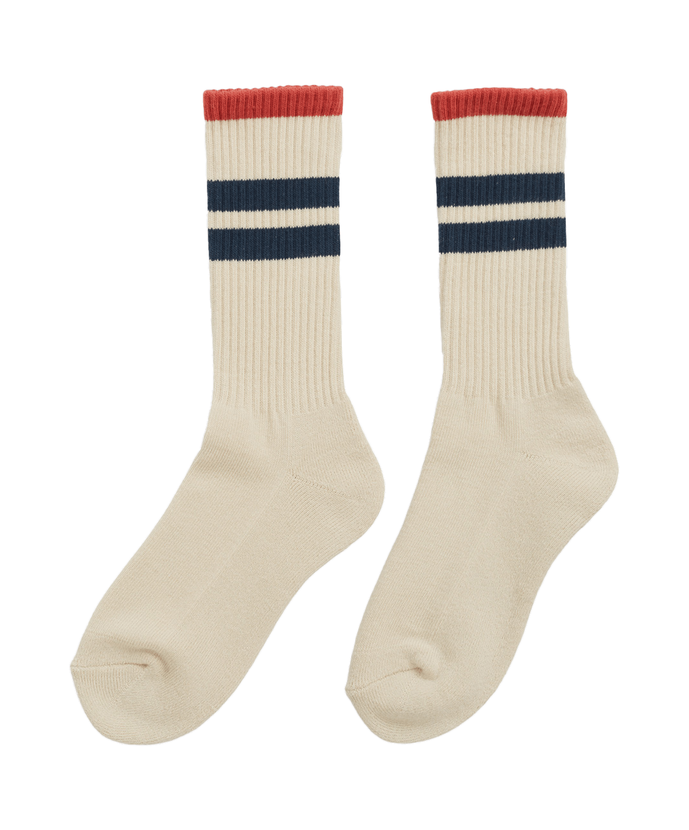 OSLO CREW SOCKS  610 Natural/Navy