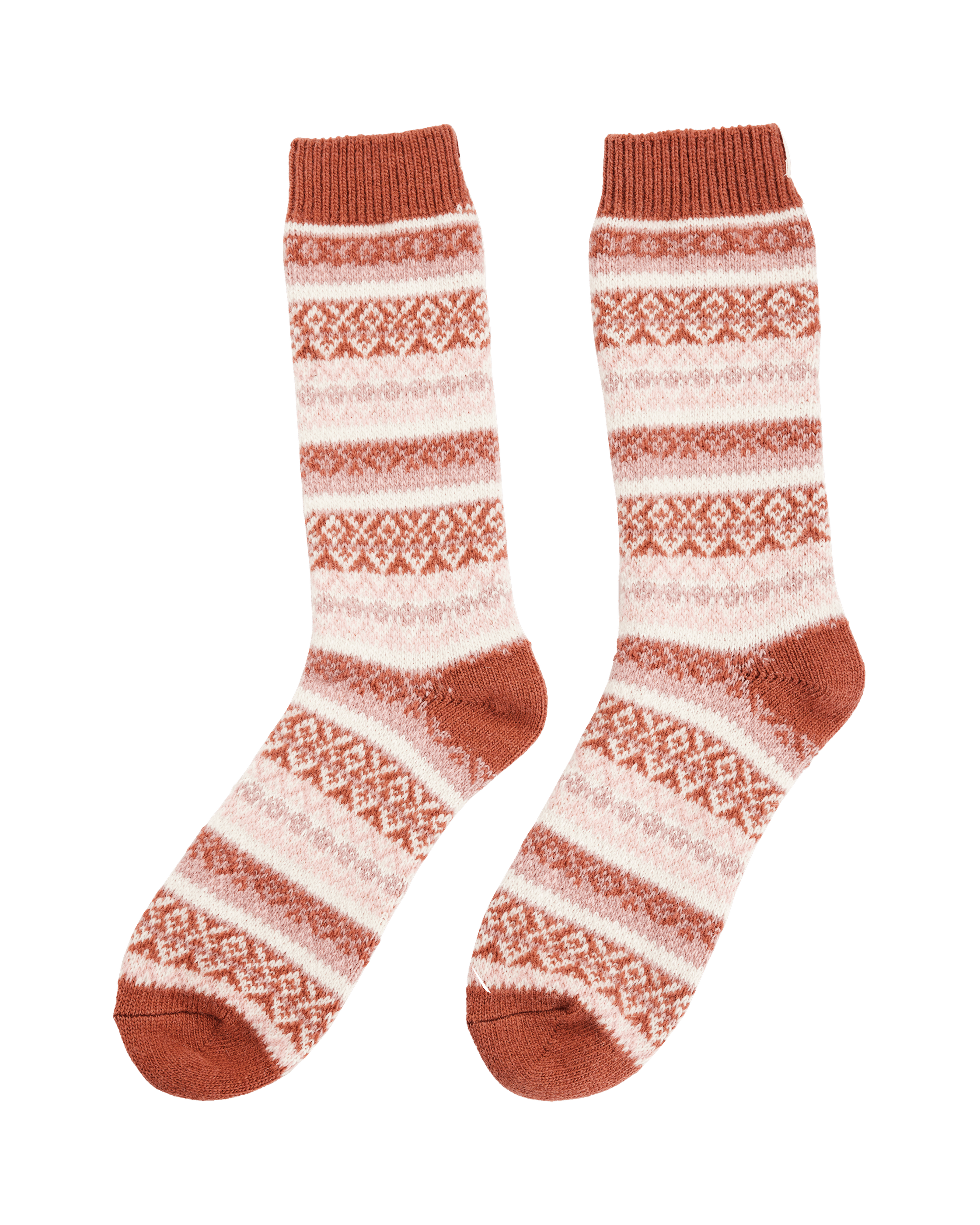 SKAUEN MID CALF SOCKS  190 Peony Pink