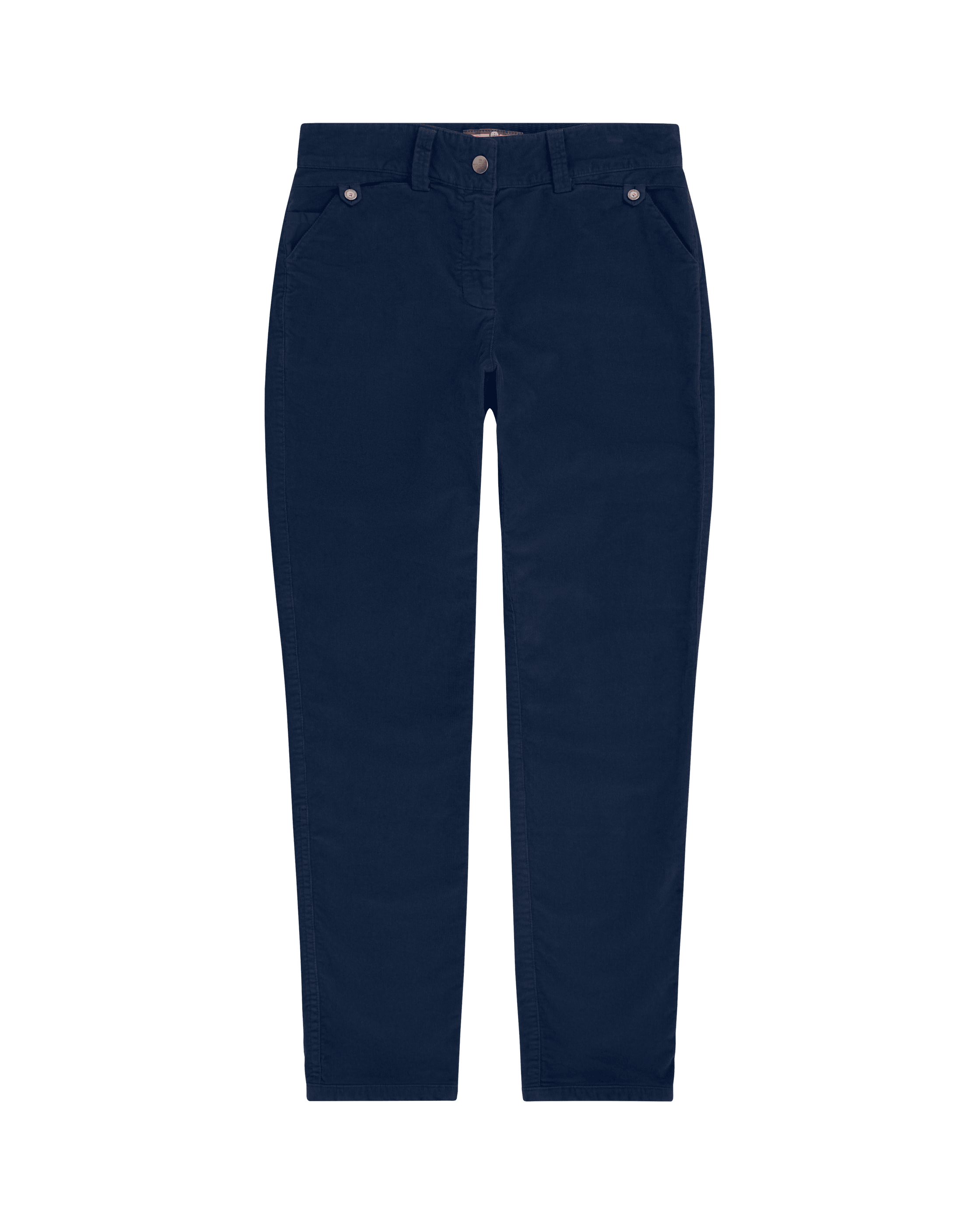 FJORDCORD SLACKS 16 WALE WOMENS  590 Faded Navy