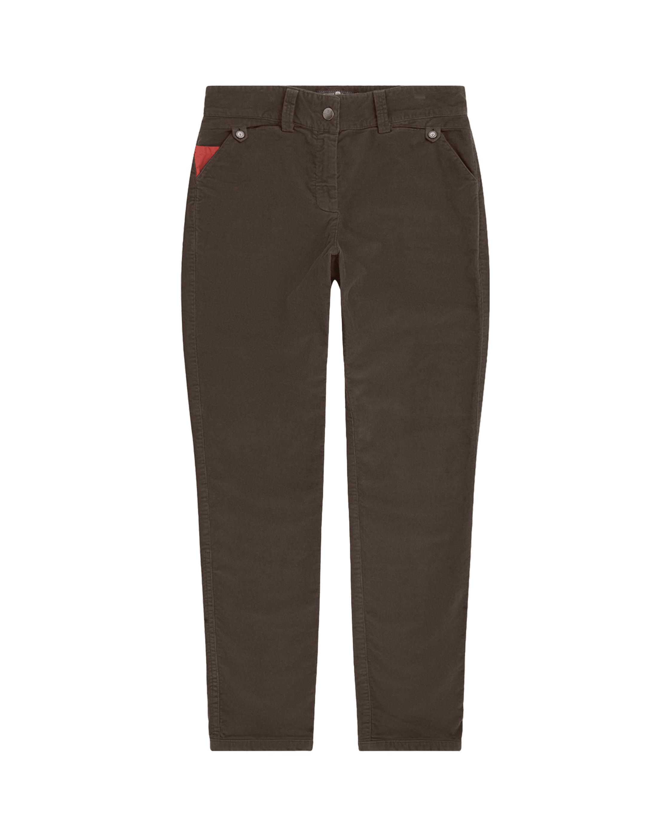 FJORDCORD SLACKS 16 WALE WOMENS  630 Cowboy