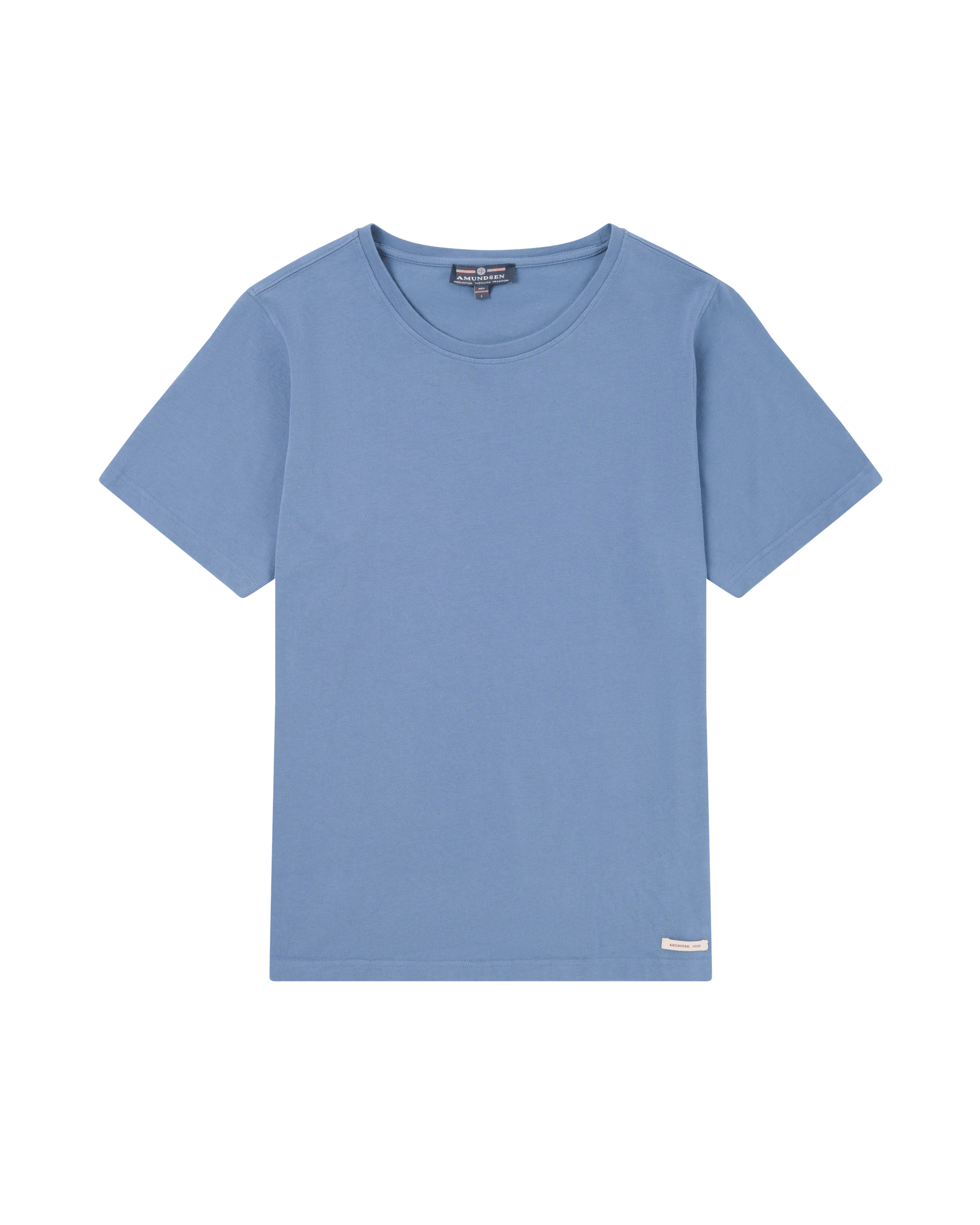 AMUNDSEN OSLO TEE MENS  535 Denim Blue