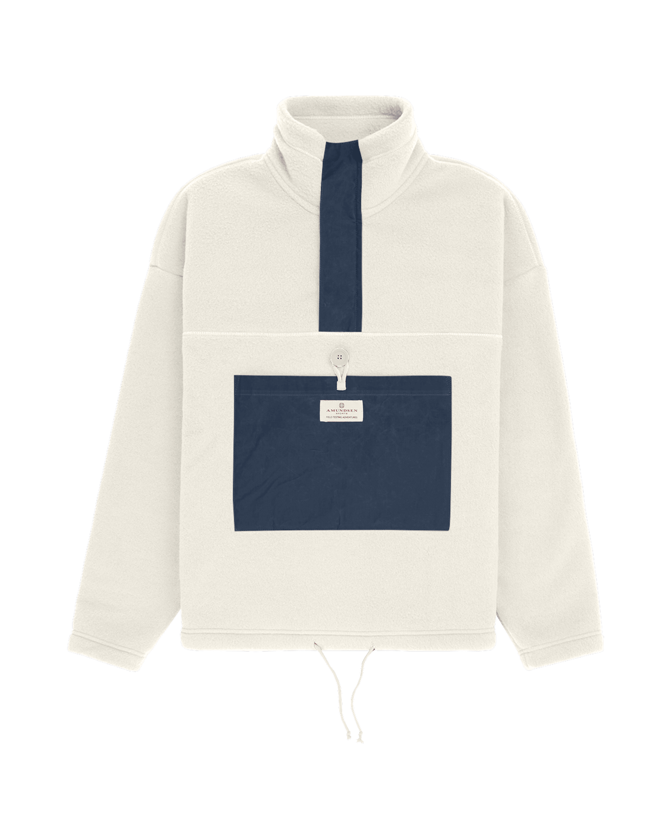 V-BOND WAXED FLEECE WOMENS  610 Natural/Navy