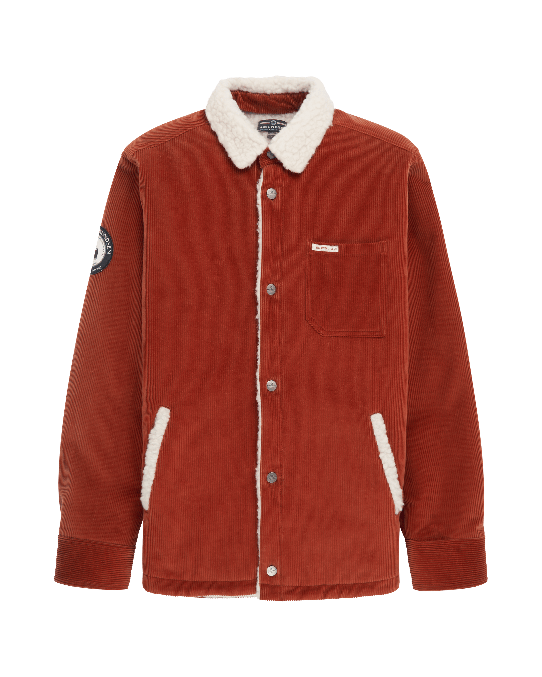 HARVESTER OVERSHIRT UNISEX  179 Burnt Red