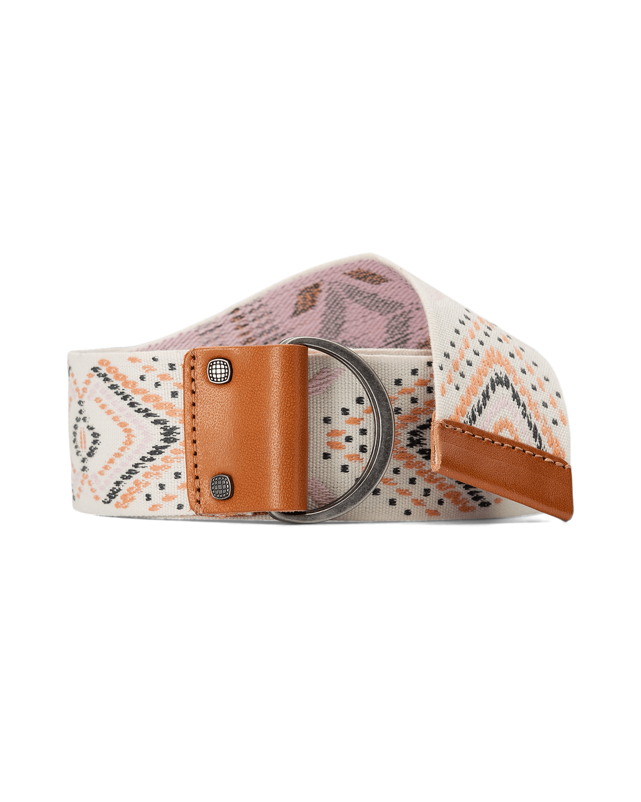 AMUNDSEN WOVEN BELT IN BAG  168 Orange Sunset
