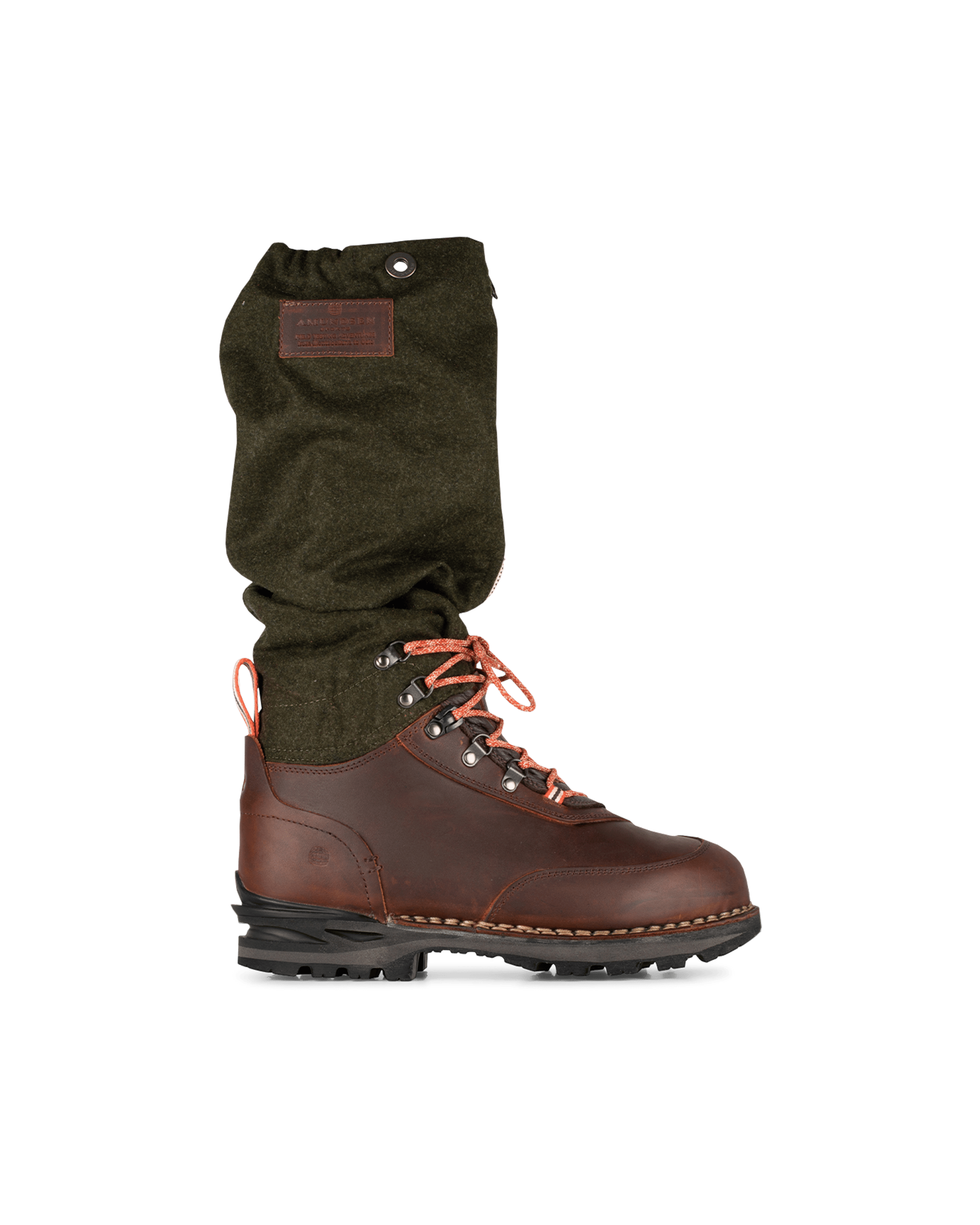 MOUNTAIN MUCKS WOOL LODEN  650 Dark Oak/Loden Green