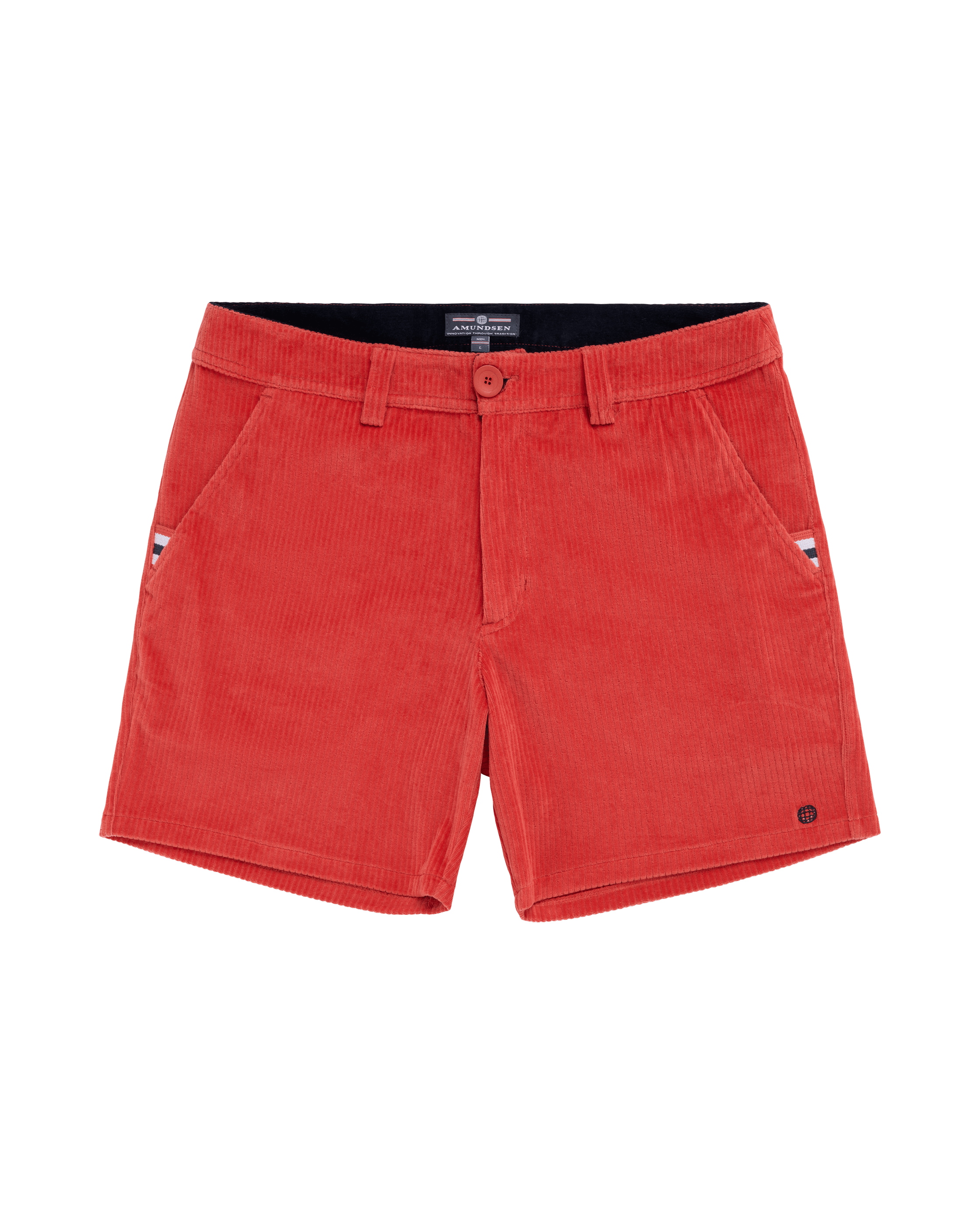 6INCHER COMFY CORD SHORTS MENS  165 Red Clay
