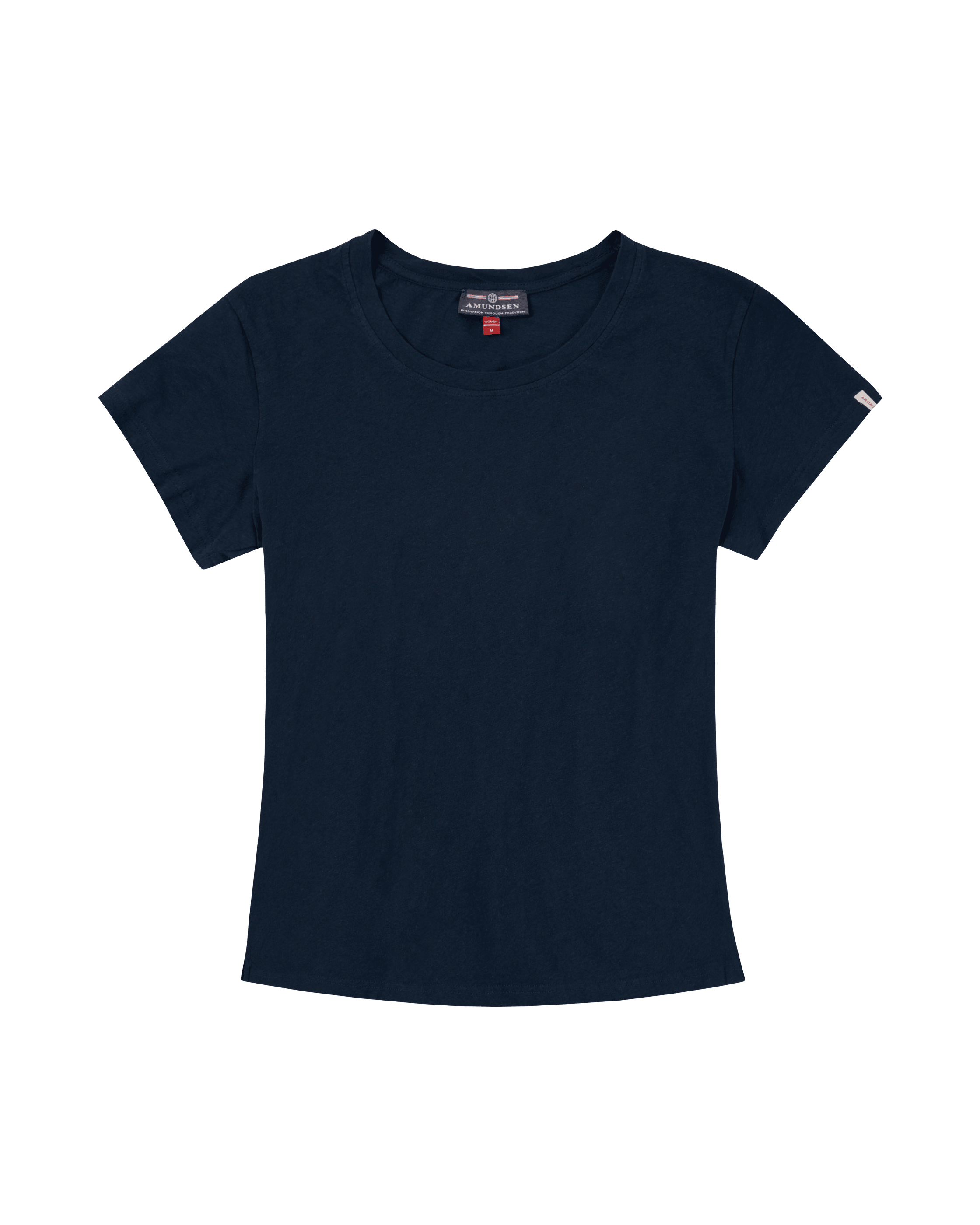 LINEN TEE WOMENS  590 Faded Navy