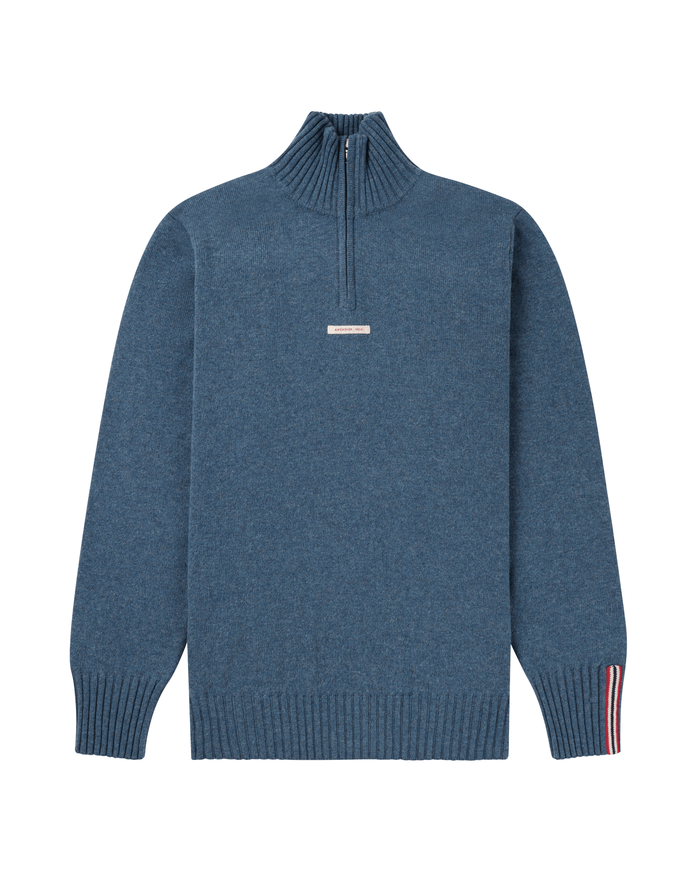 DECK HALF ZIP MENS  590 Faded Navy