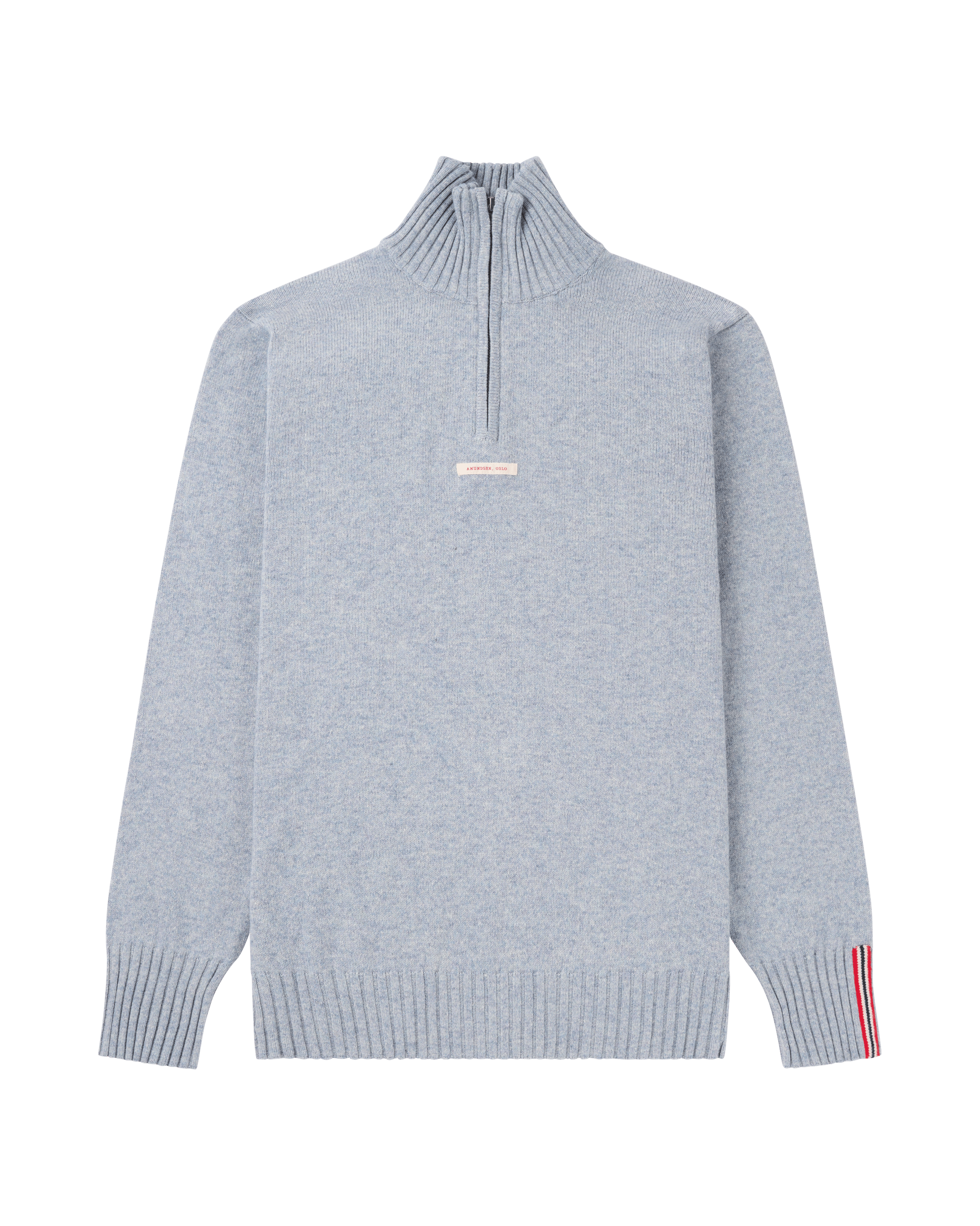 DECK HALF ZIP MENS  525 Blue Stone