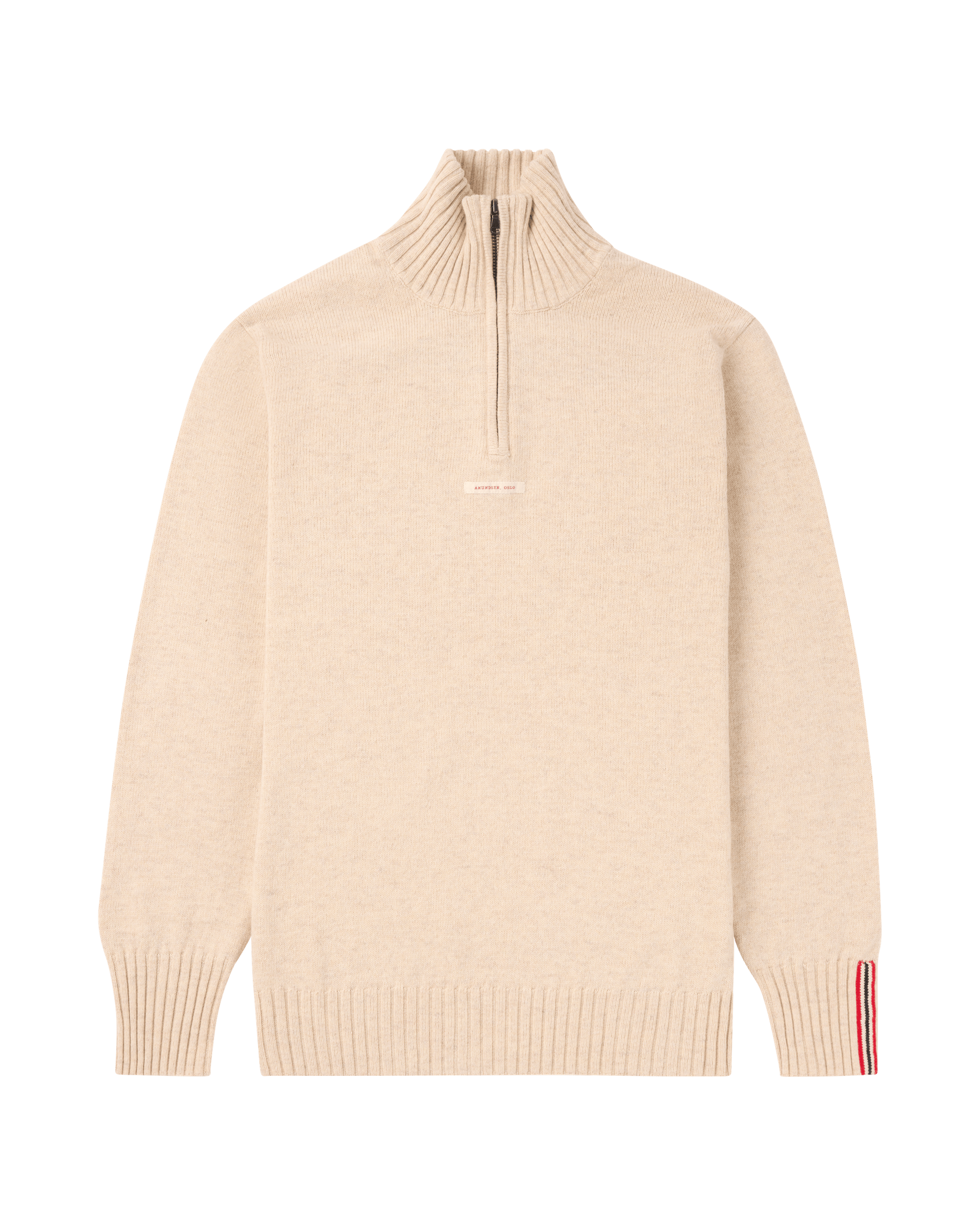 DECK HALF ZIP MENS  633 Warm Sand