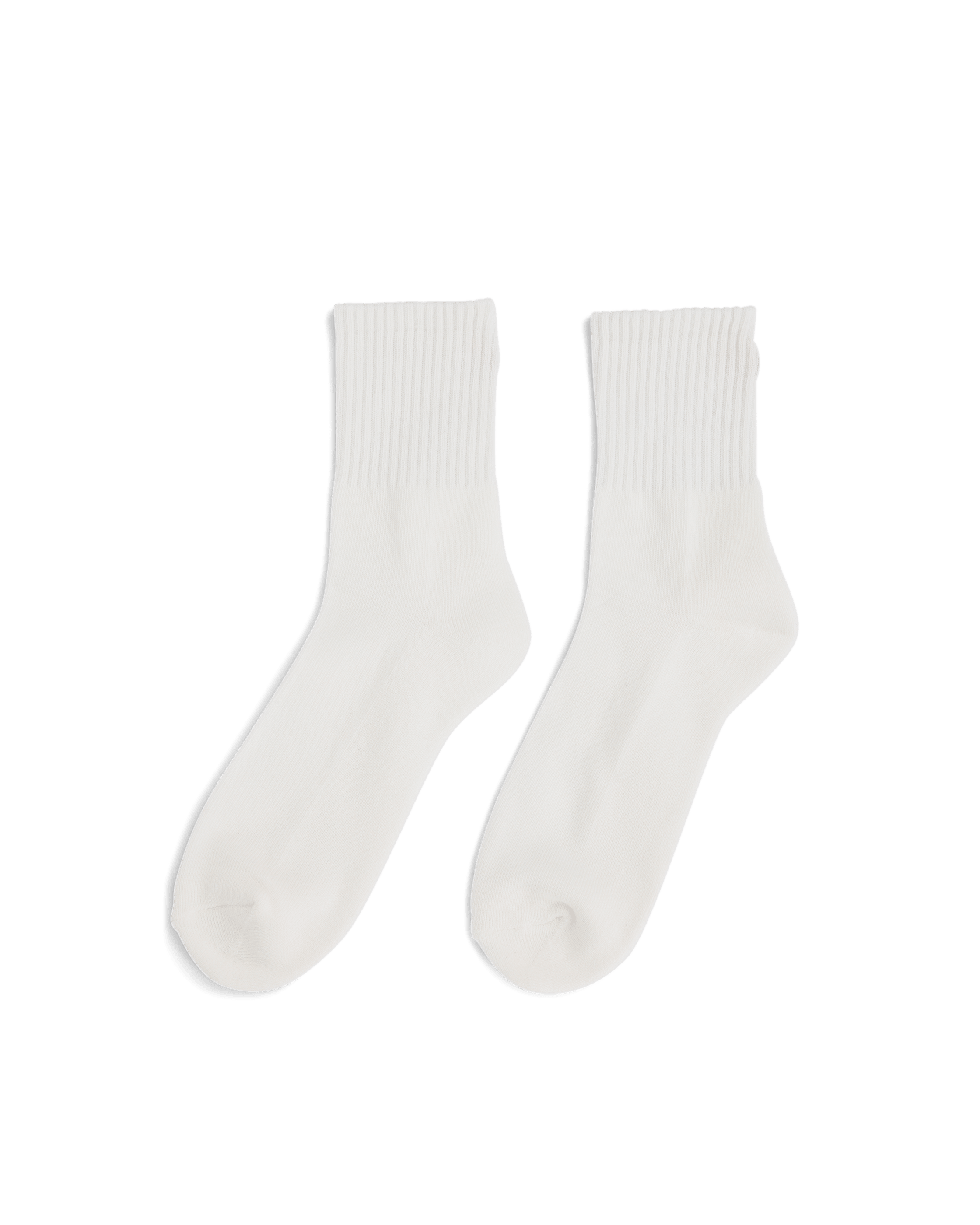 OSLO QUARTER SOCKS  001 White