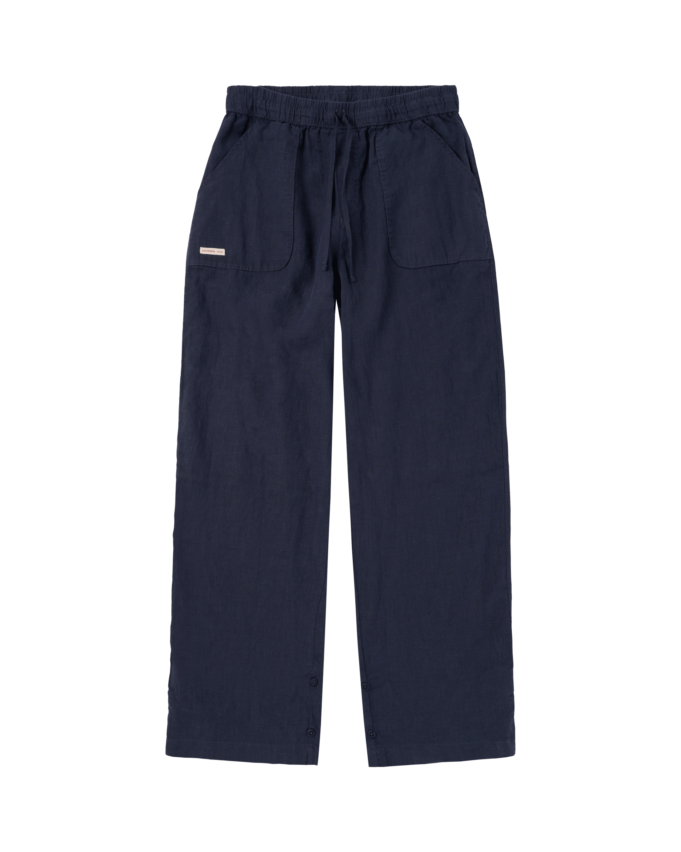 SAFARI LINEN PANTS WOMENS  590 Faded Navy