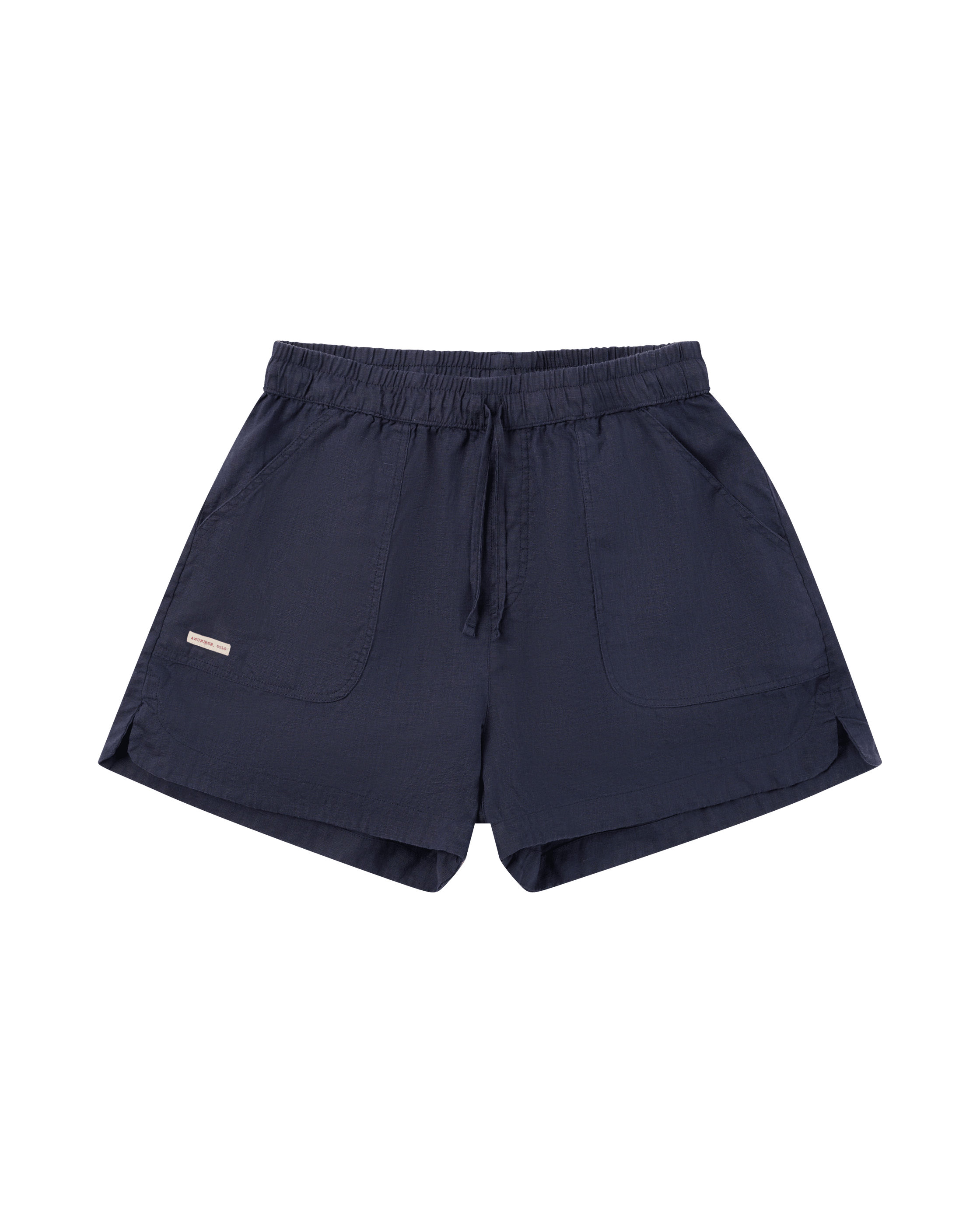 SAFARI LINEN SHORTS WOMENS  590 Faded Navy