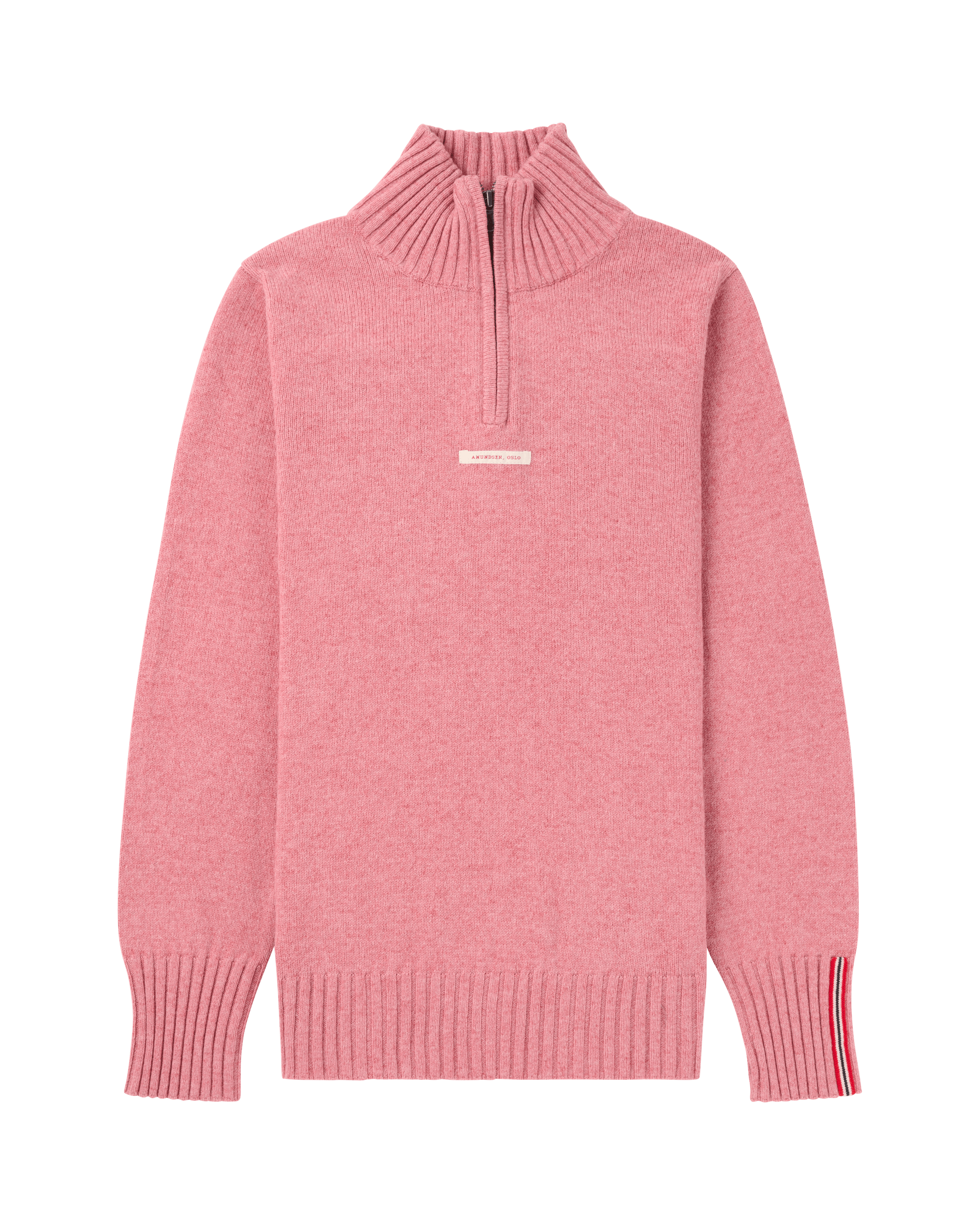 DECK HALF ZIP WOMENS  190 Peony Pink