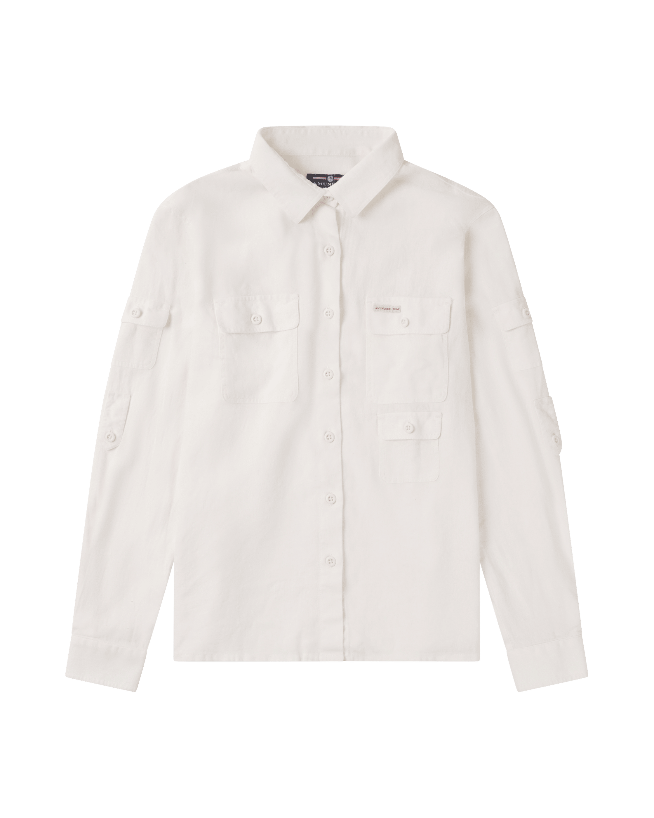 TRAVELLER'S LINEN SHIRT WOMENS  001 White