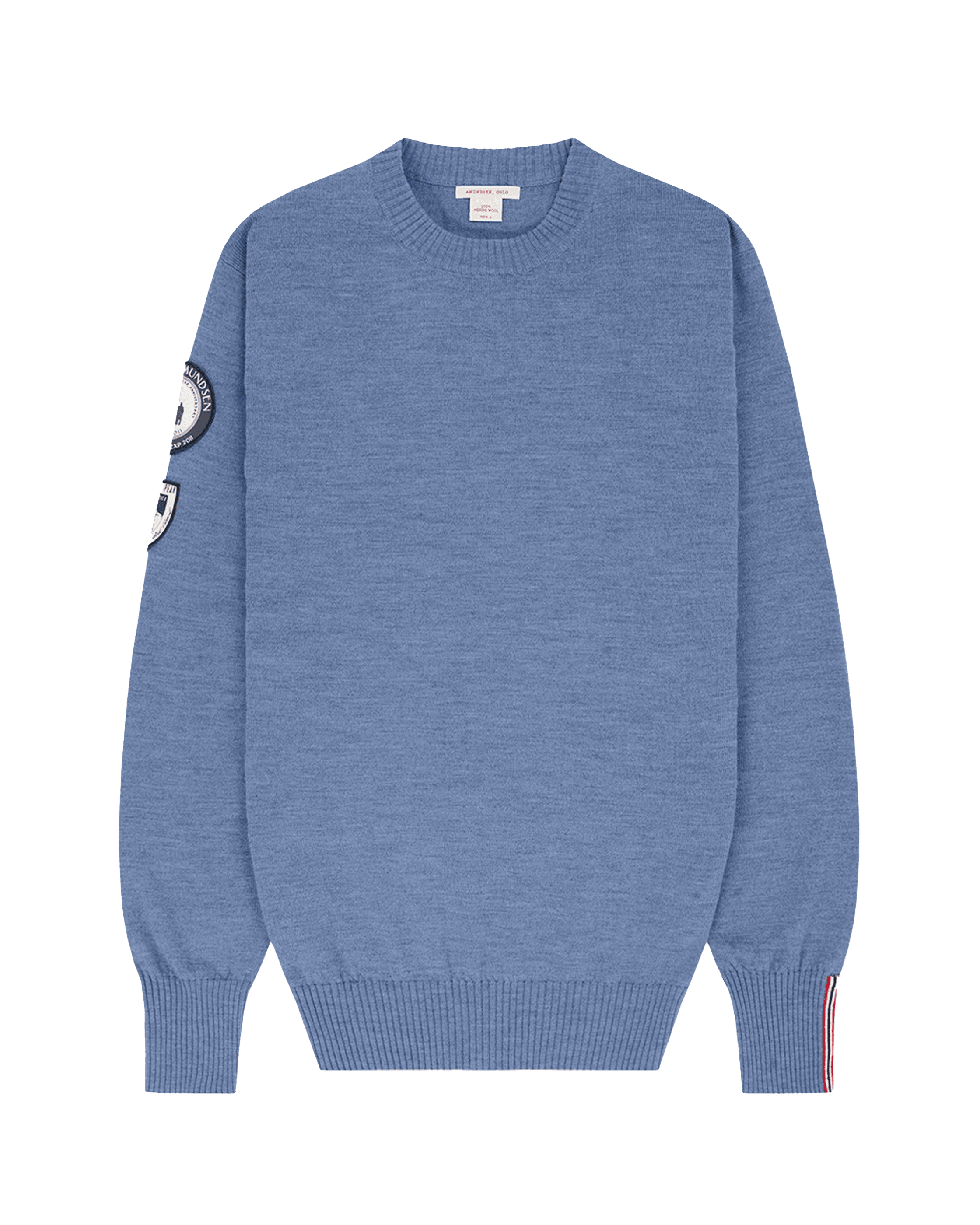 AMUNDSEN PEAK CREW NECK MENS  535 Denim Blue