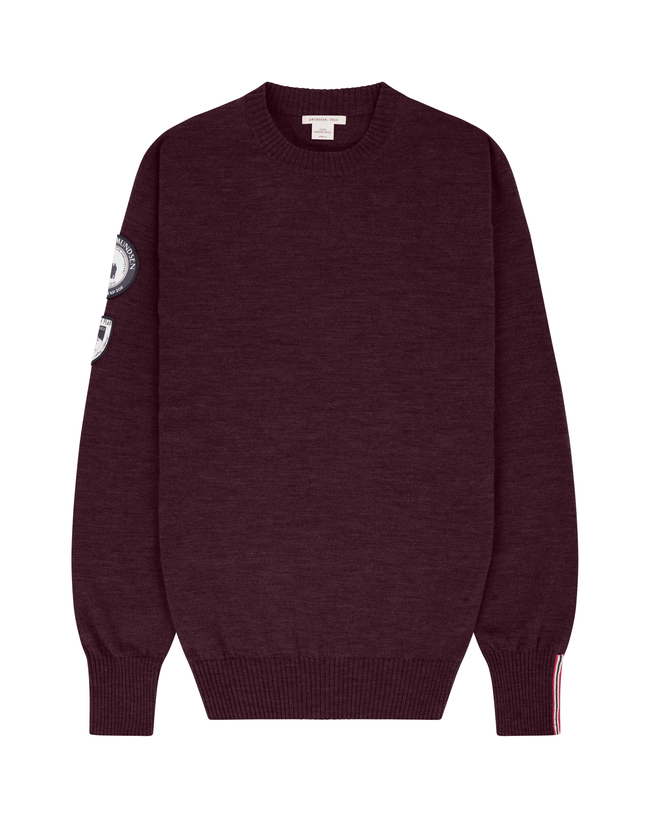 AMUNDSEN PEAK CREW NECK MENS  170 Heather
