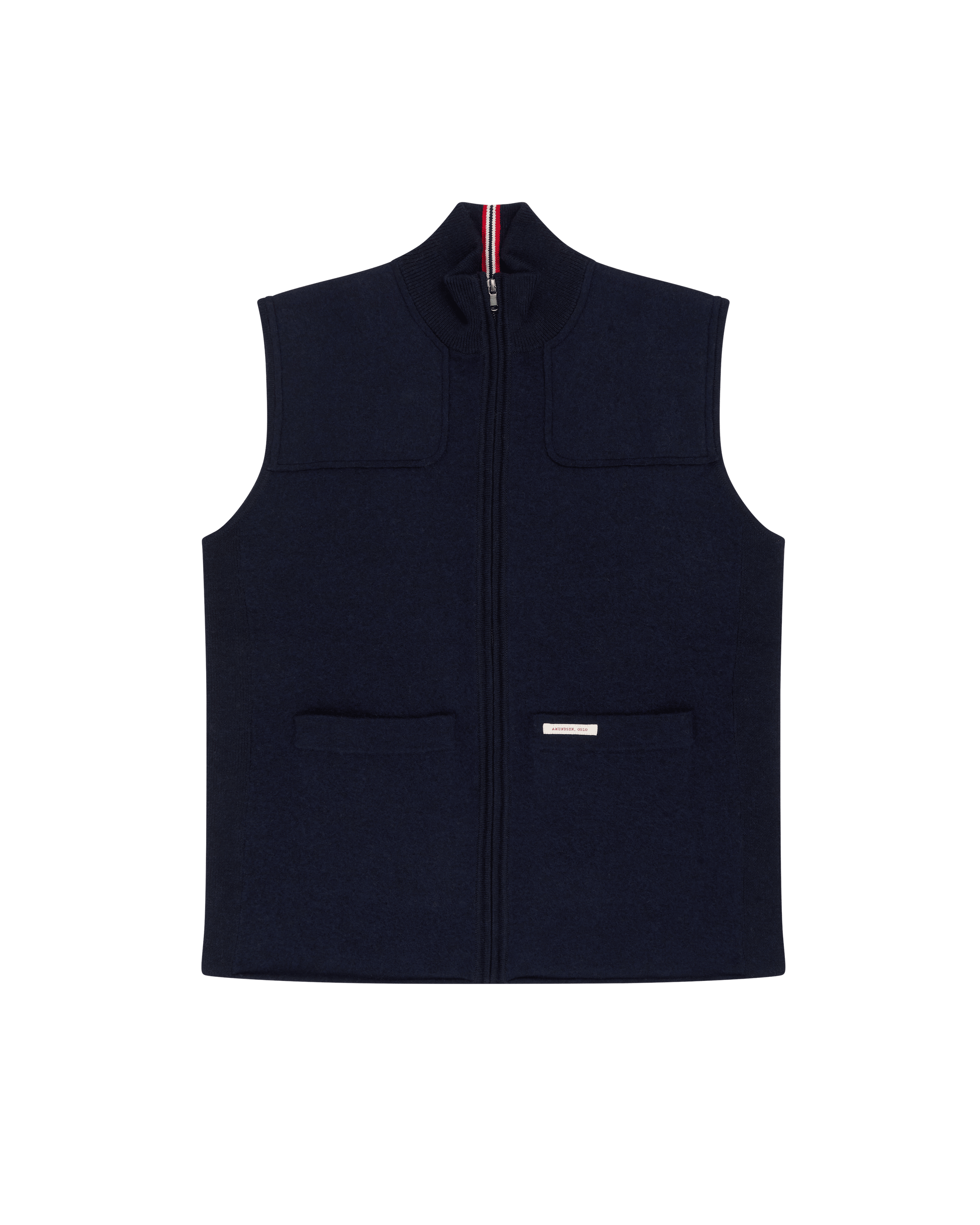 BOILED HUNTSMAN VEST MENS  590 Faded Navy