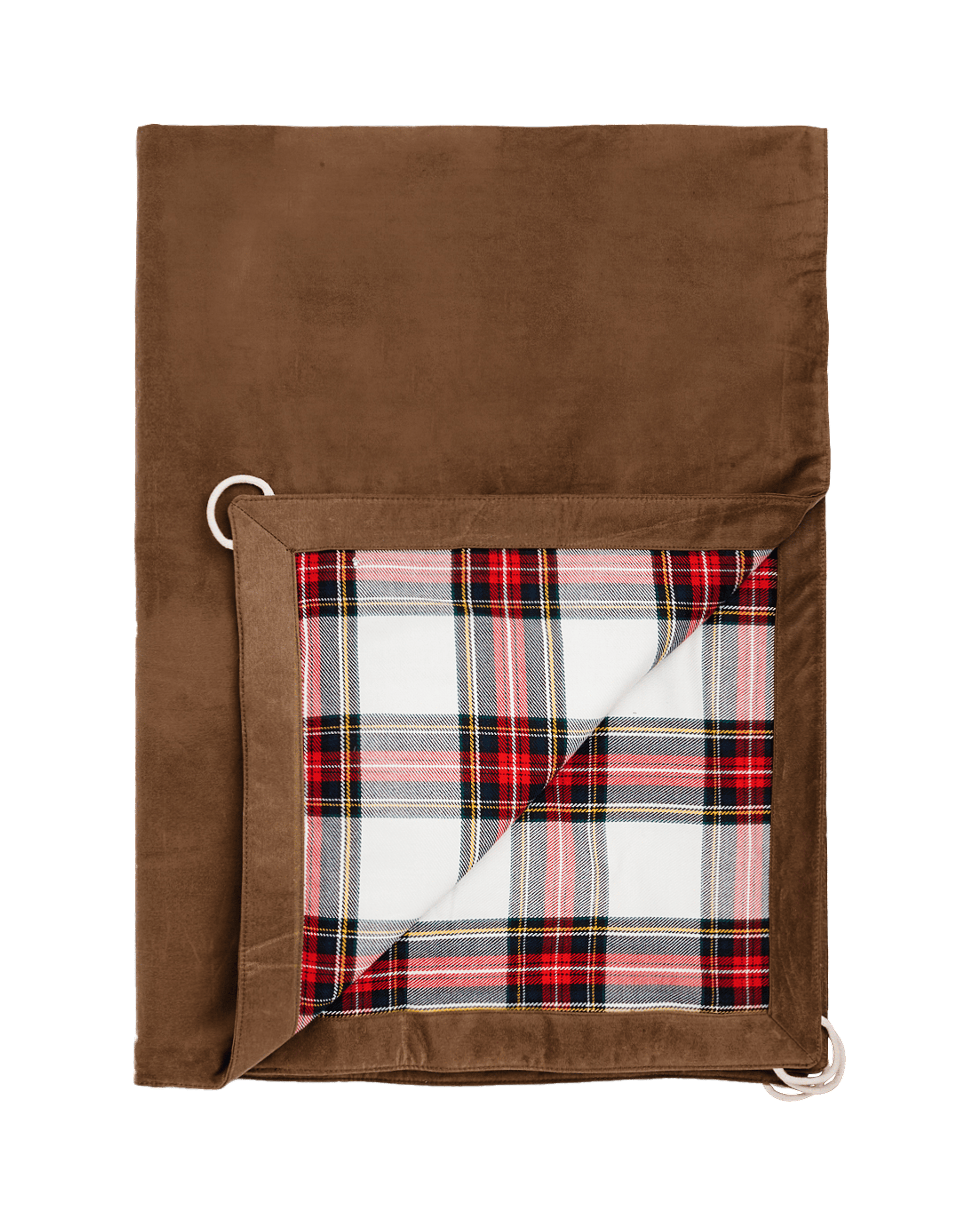 FIELD BLANKET  152 Chequered Red/Tan