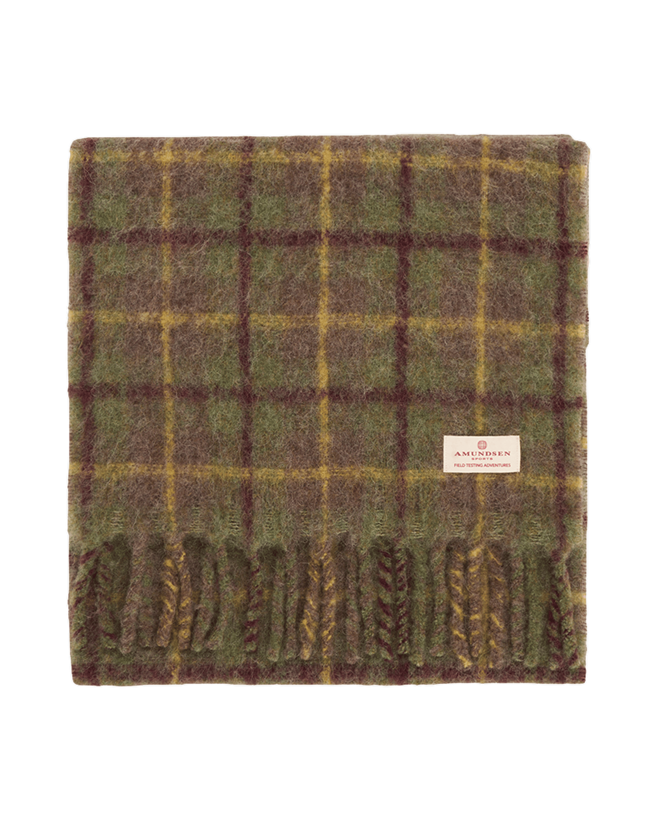 HUNTRESS SCARF  220 Hunter Camel Checks