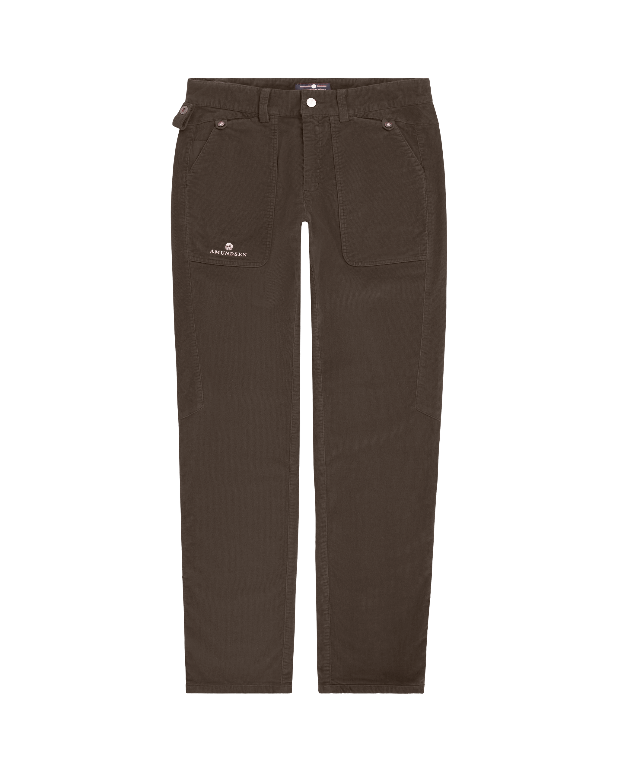 FJORDCORD SLACKS 16 WALE MENS  630 Cowboy
