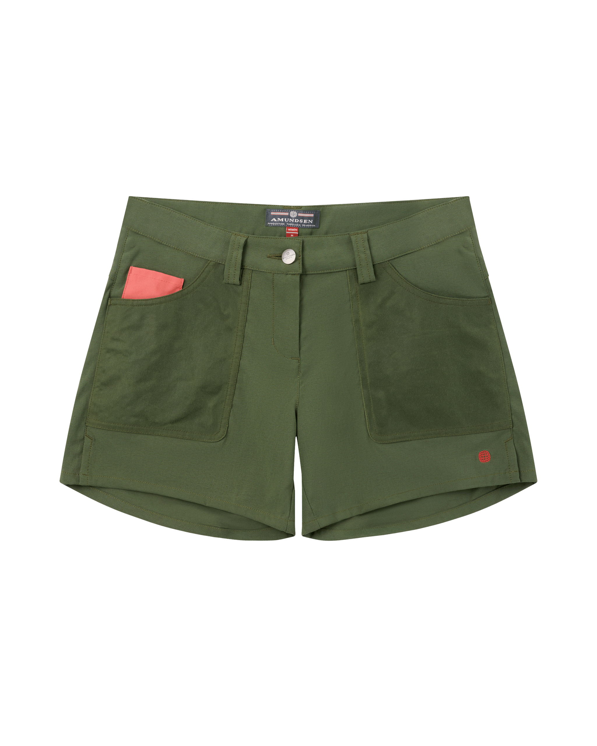 5INCHER FIELD SHORTS WOMENS MONOCHROME  455 Spruce Green/Green