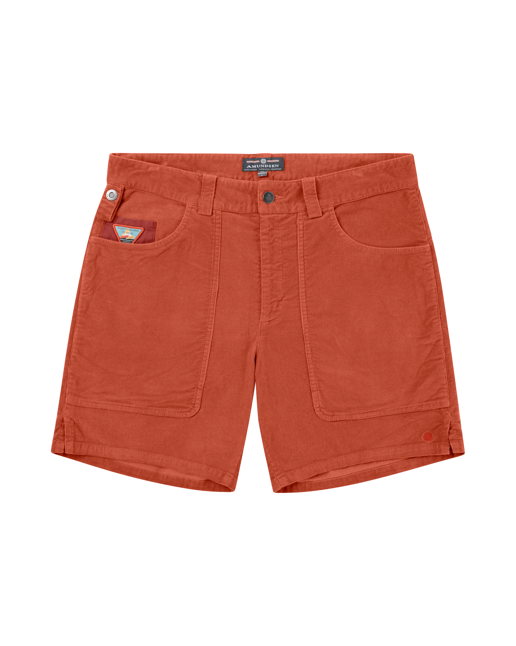 7INCHER CONCORD G.DYED SHORTS MENS  315 Tangerine