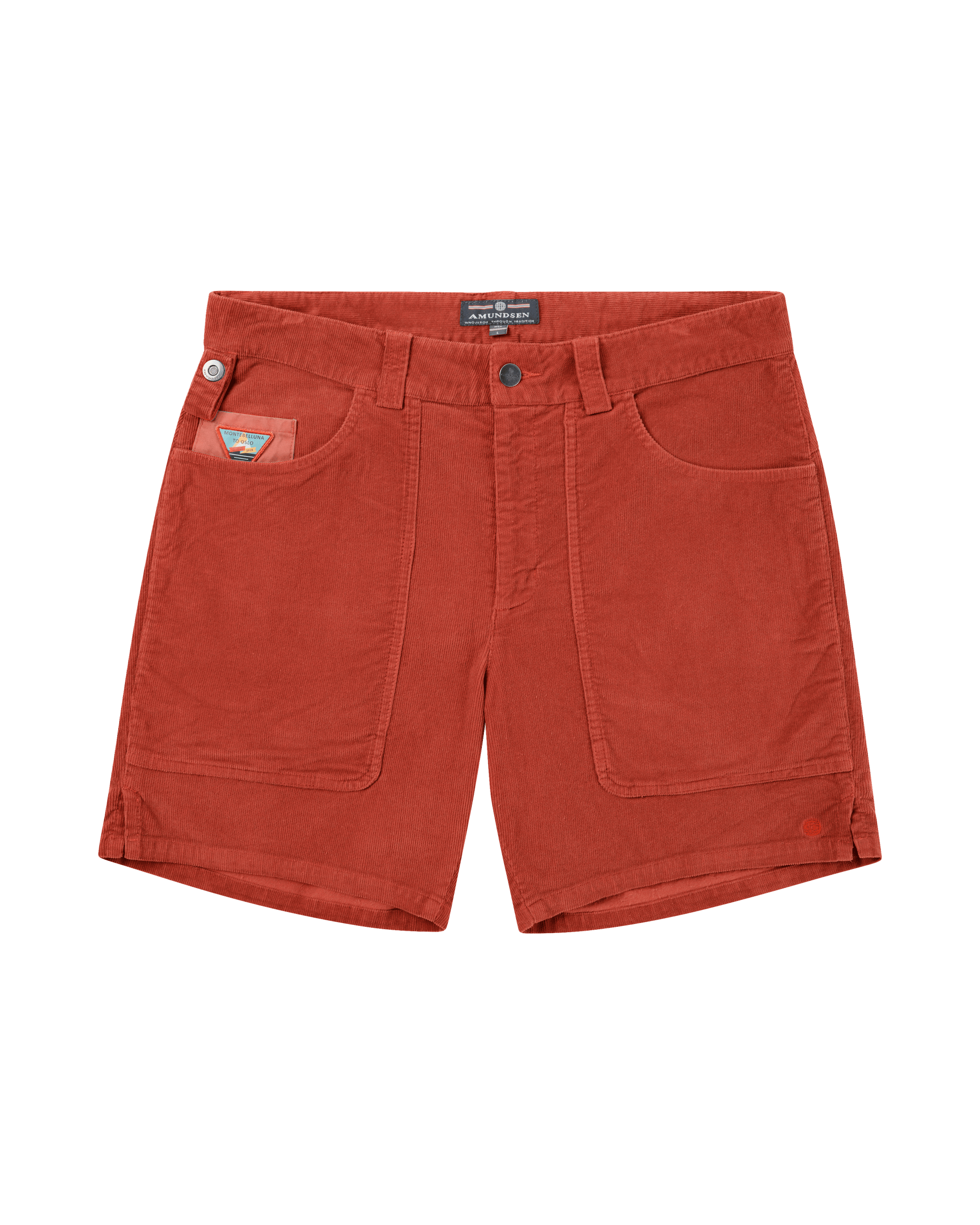 7INCHER CONCORD G.DYED SHORTS MENS  164 Terra Red