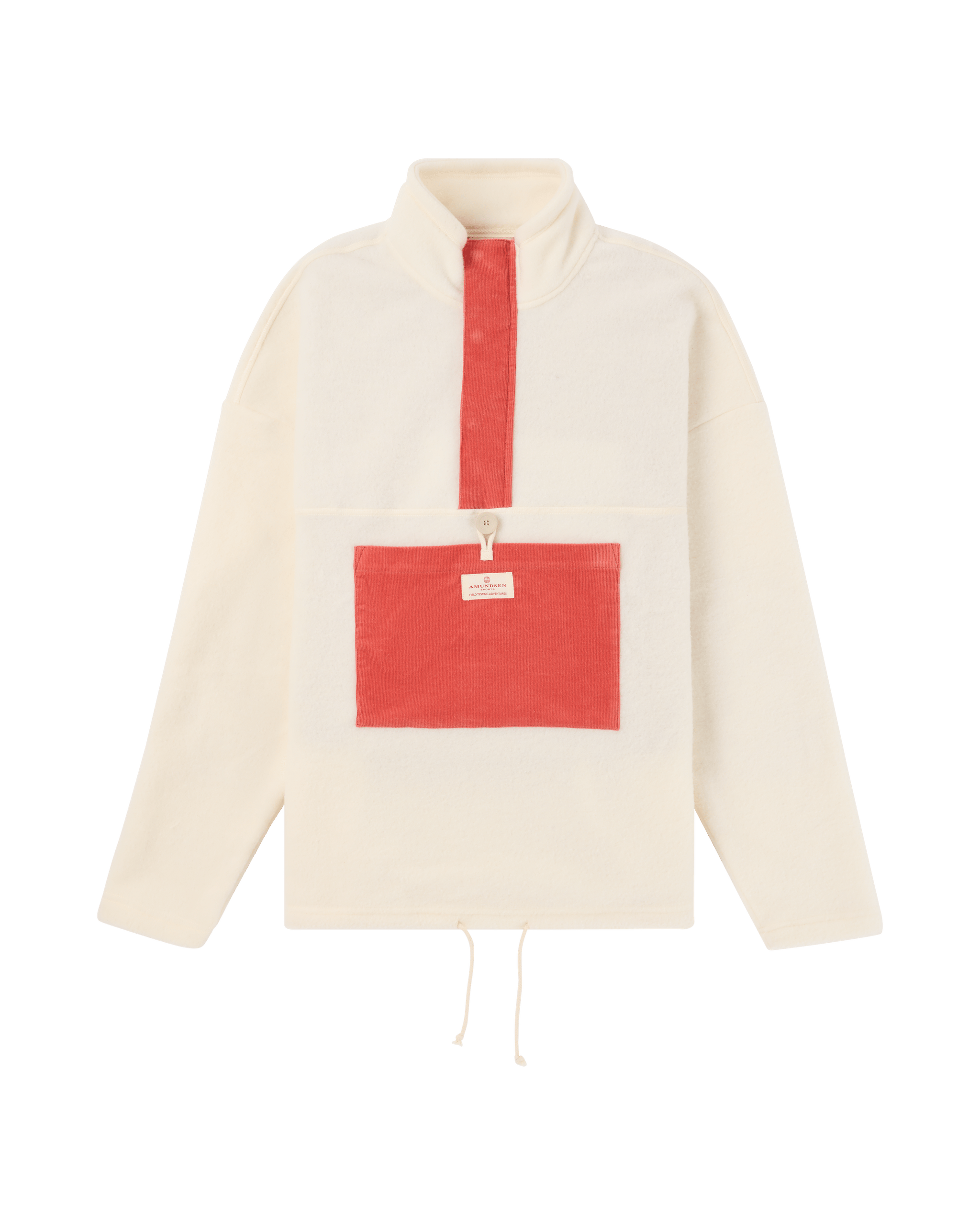 V-BOND CORD FLEECE MENS  160 Natural/Weathered Red