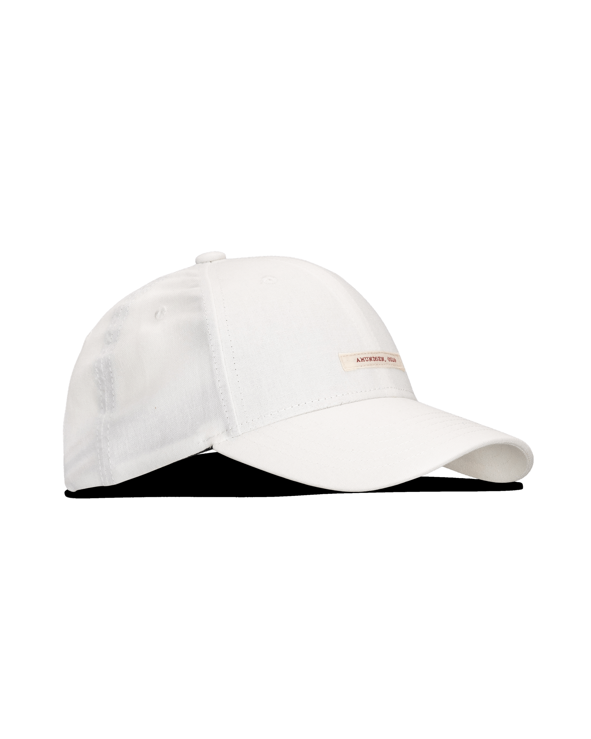 LINEN PATCH CAP  001 White/Patch