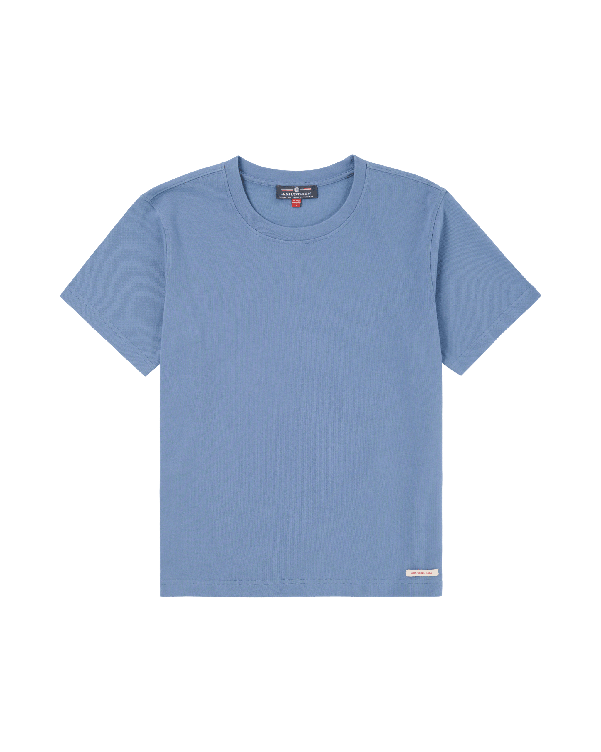 AMUNDSEN OSLO TEE WOMENS  535 Denim Blue