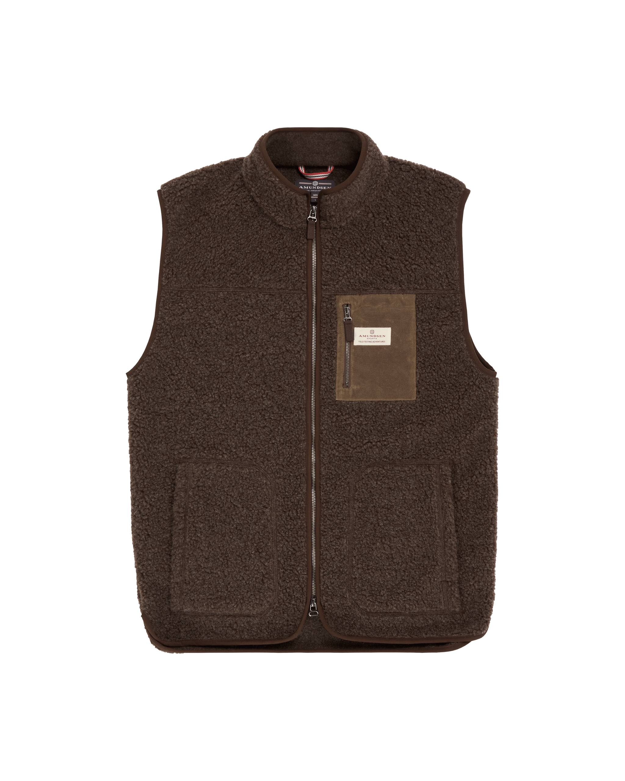 HEROES WOOL FLEECE VEST MENS  630 Cowboy