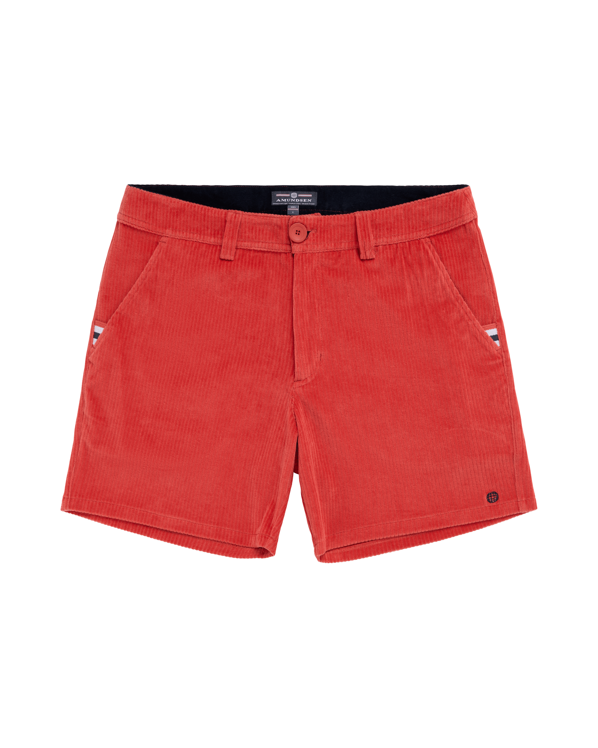 6INCHER COMFY CORD SHORTS MENS  165 Red Clay