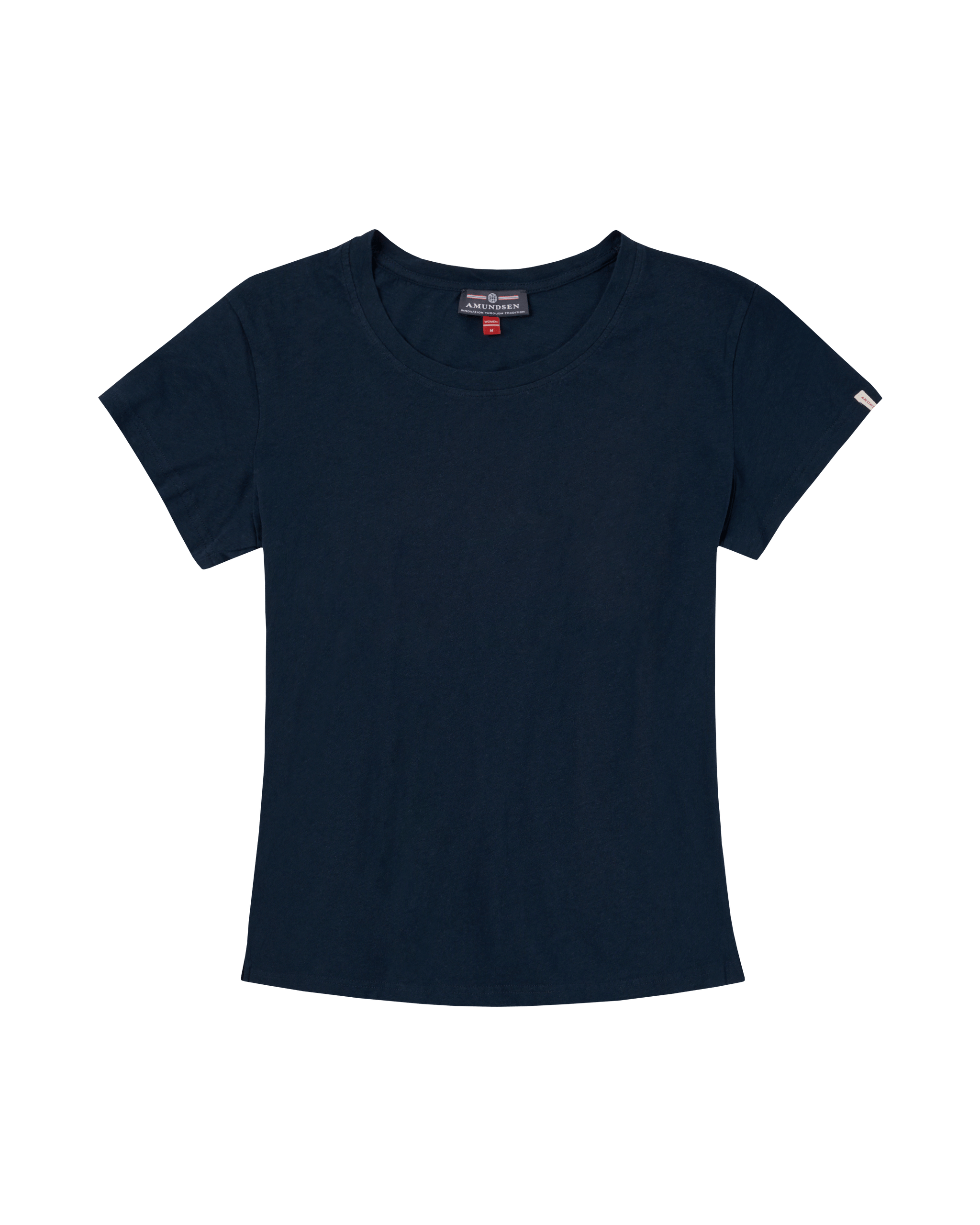 LINEN TEE WOMENS  590 Faded Navy