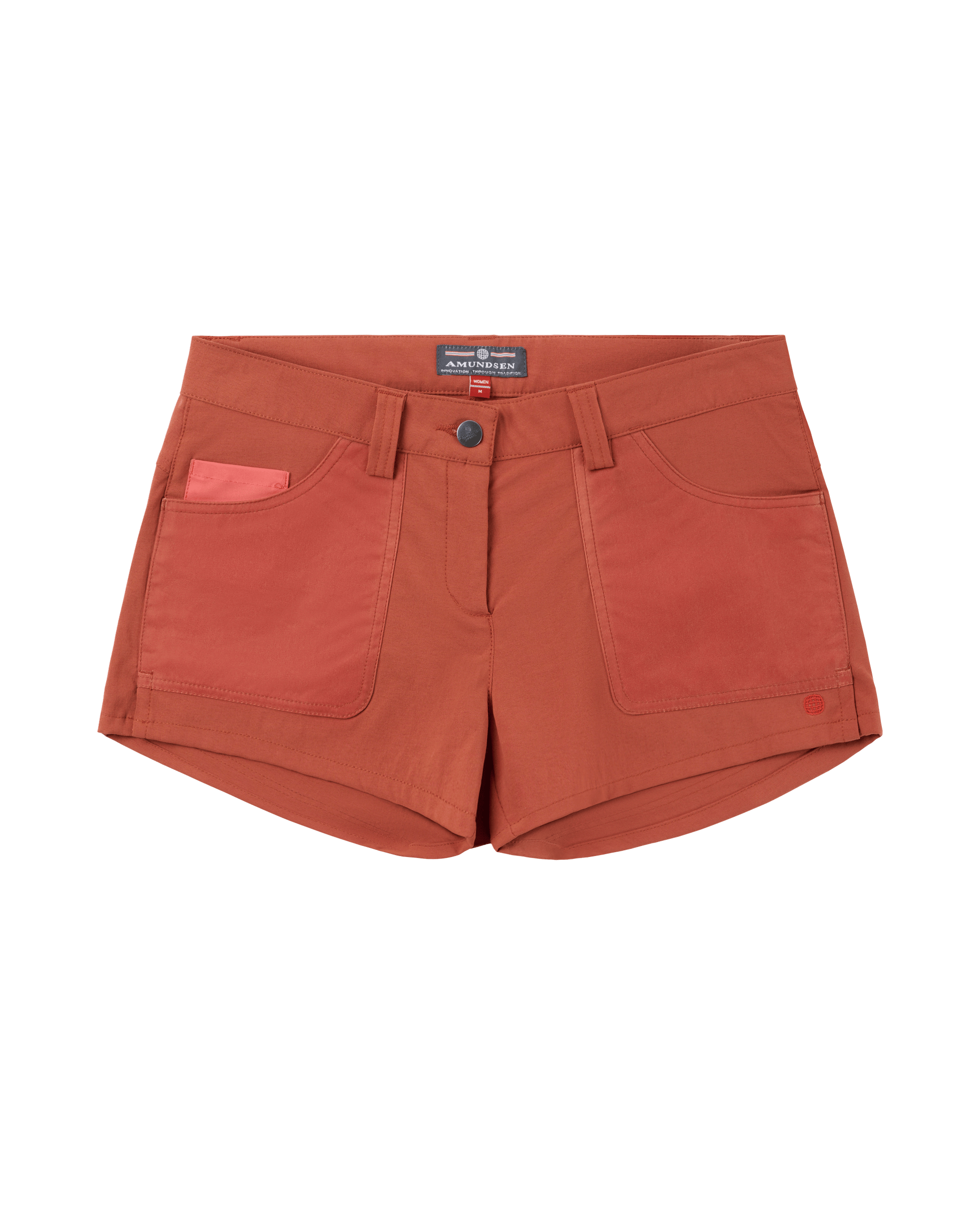 3INCHER FIELD SHORTS WOMENS MONOCHROME  164 Terra Red/Red