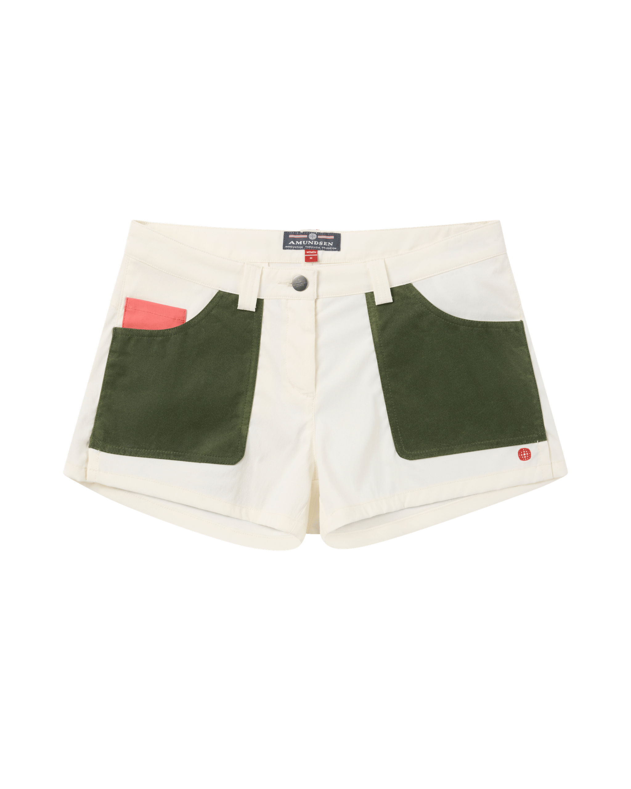3INCHER FIELD SHORTS WOMENS  012 Offwhite/Green