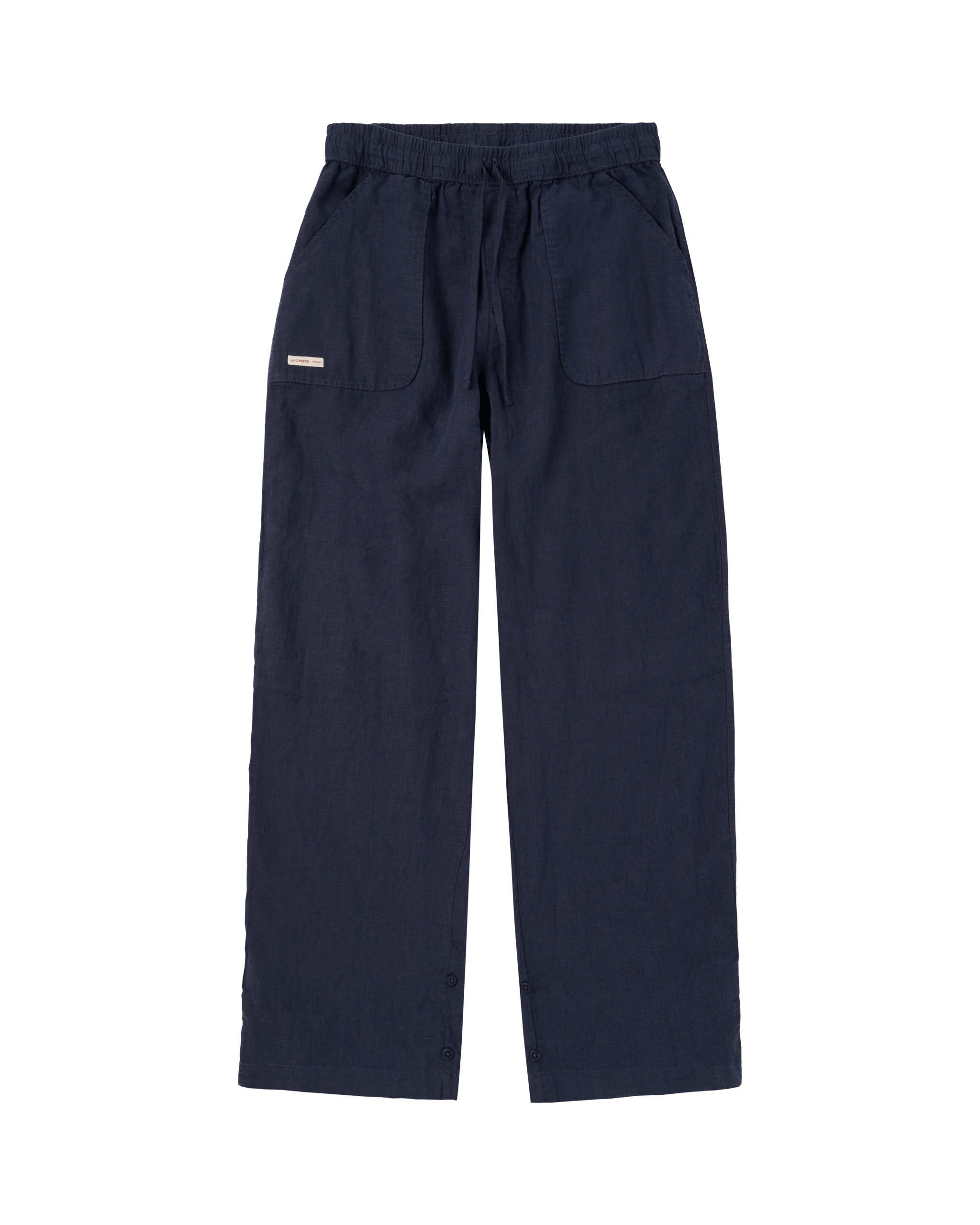 SAFARI LINEN PANTS WOMENS  590 Faded Navy
