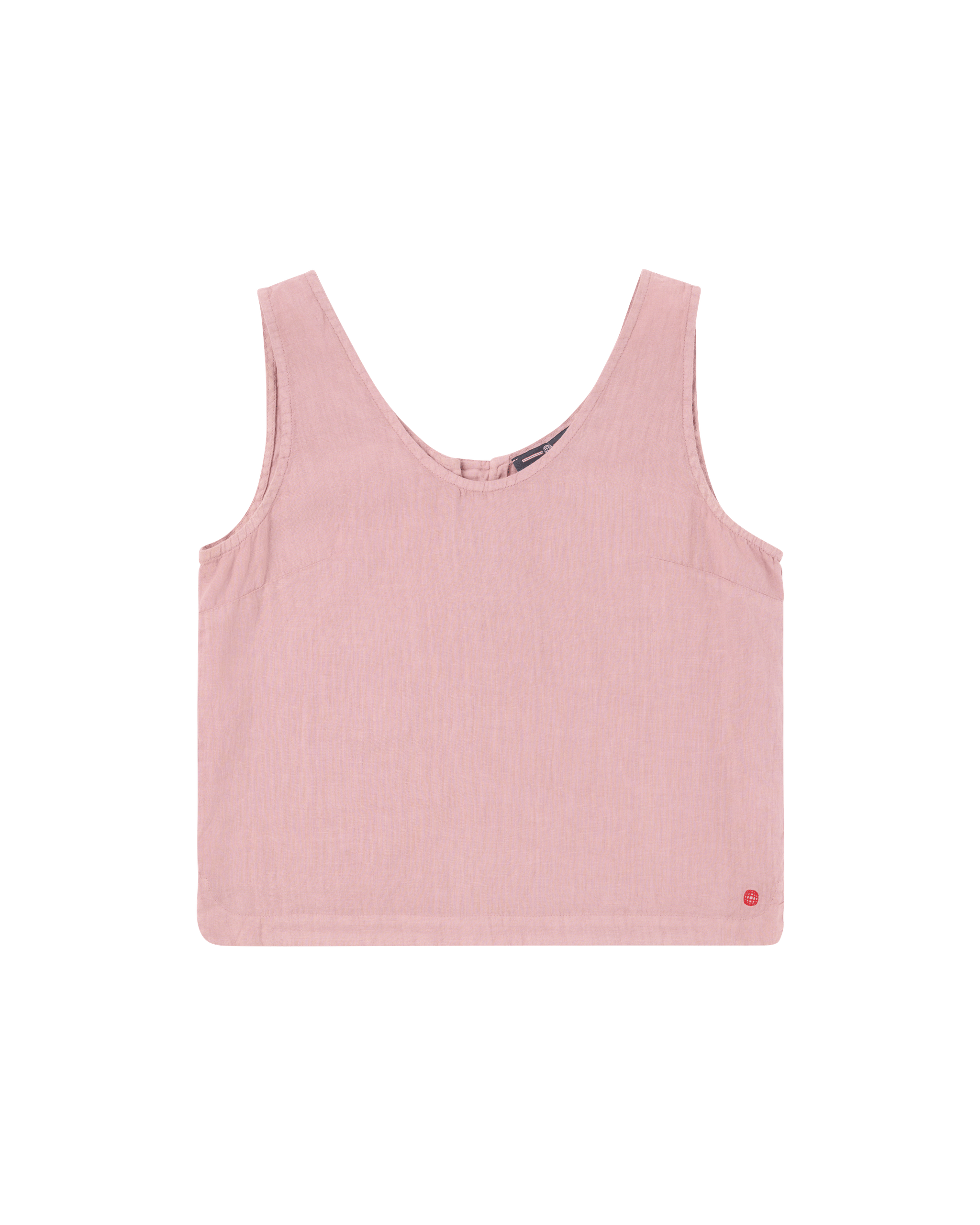 SAFARI LINEN TOP WOMENS  191 Faded Peony Pink